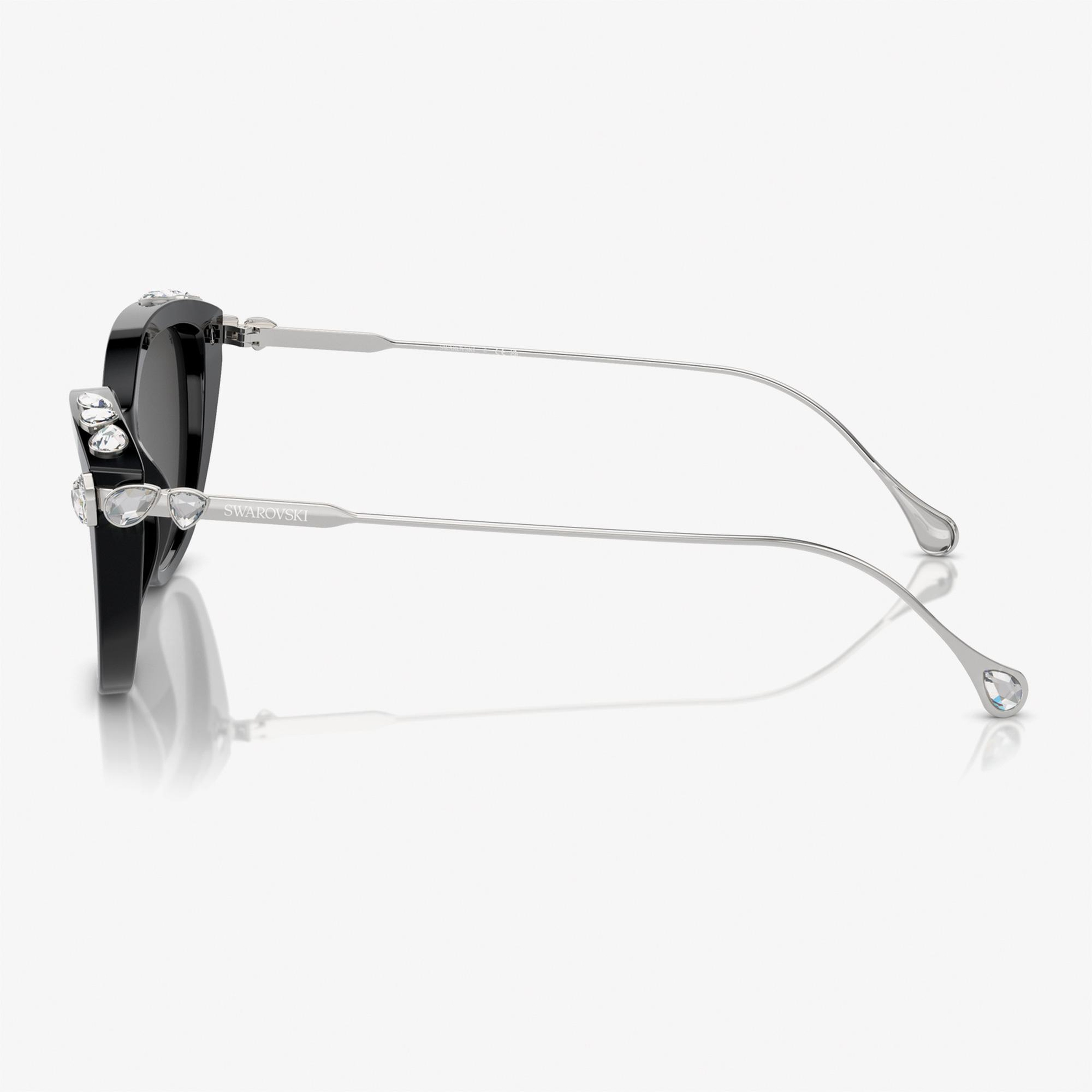 Swarovski 0SK6010 Acetate Kadın Siyah Güneş Gözlüğü