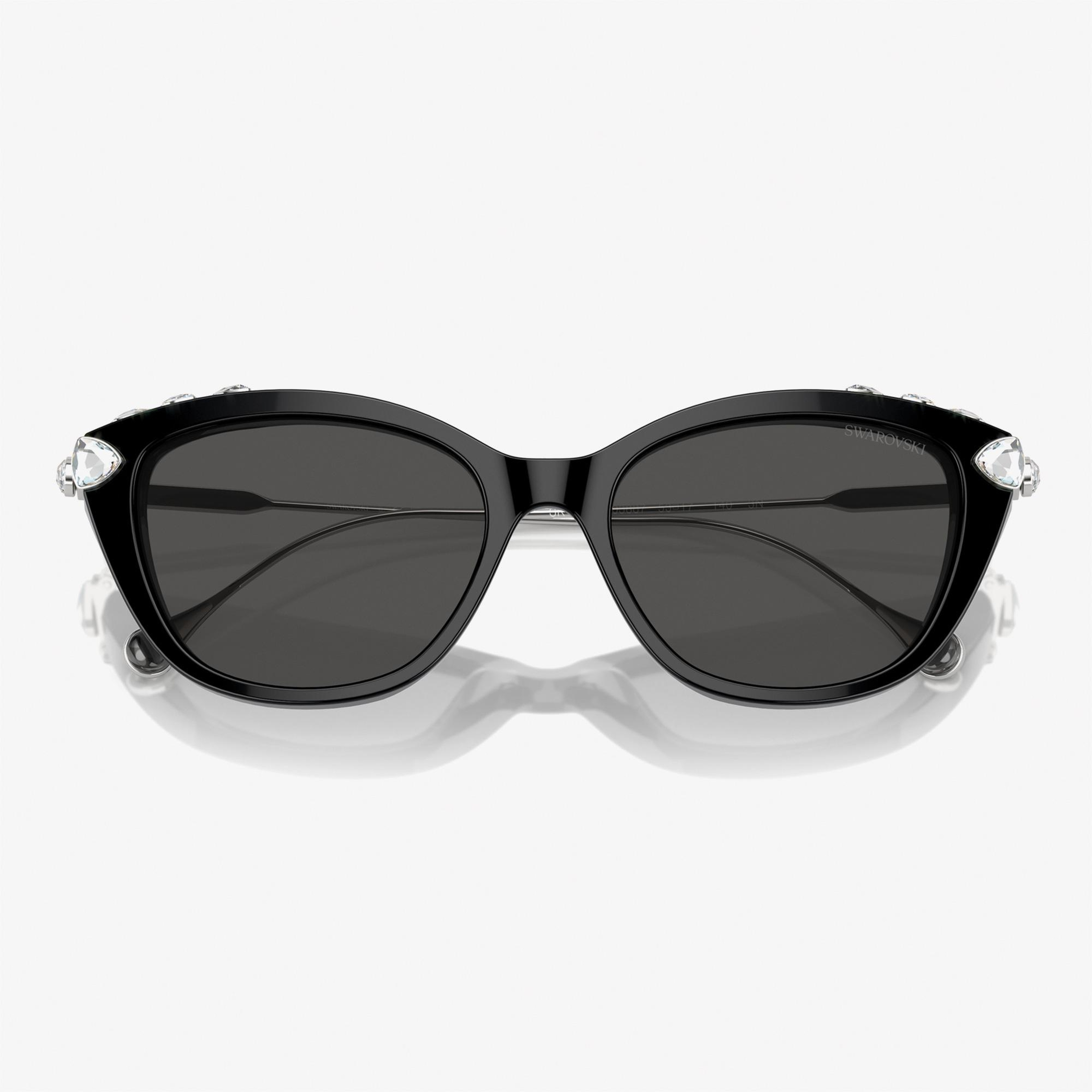 Swarovski 0SK6010 Acetate Kadın Siyah Güneş Gözlüğü