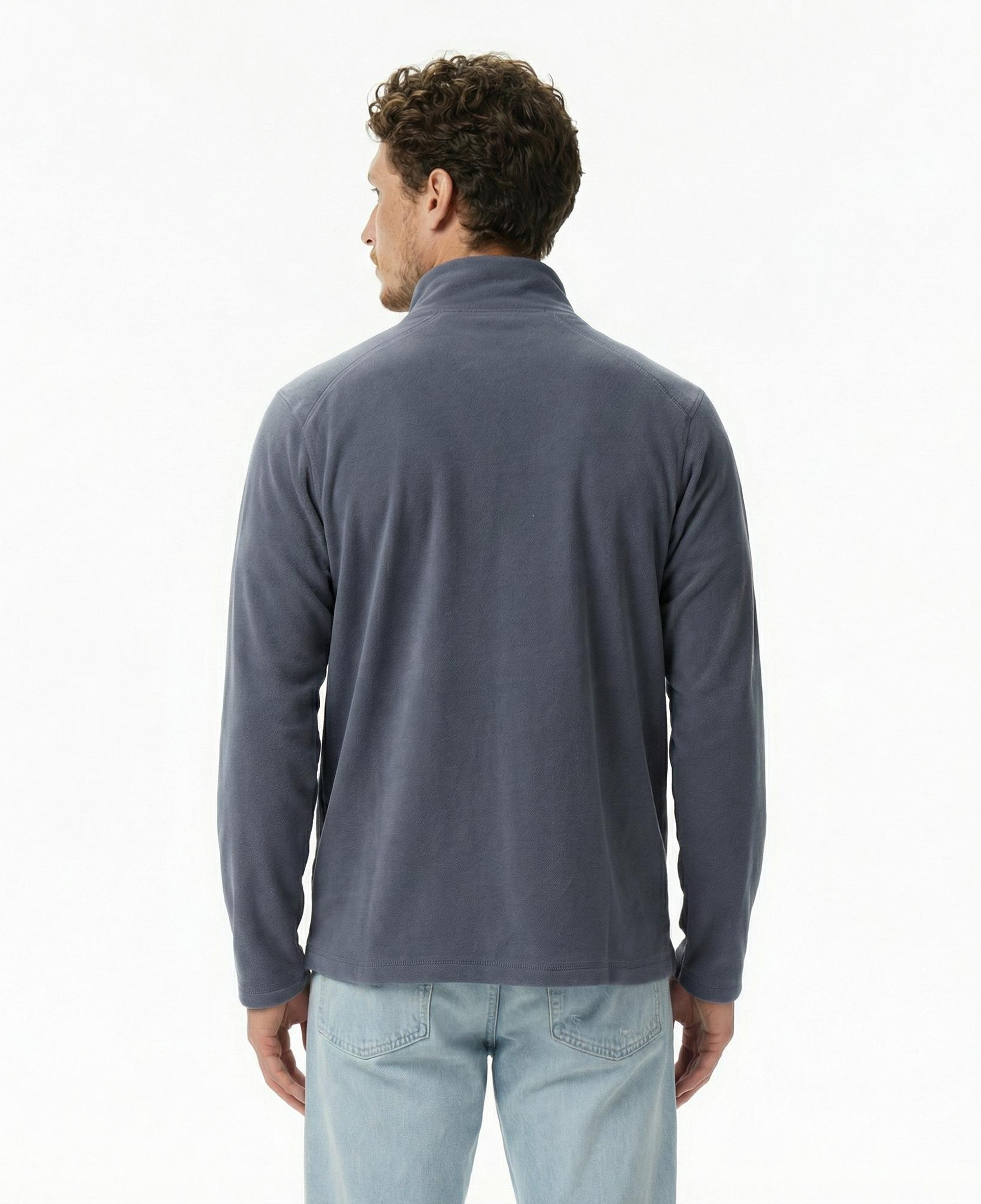 Helly Hansen Fullzip Polar Erkek Gri Ceket