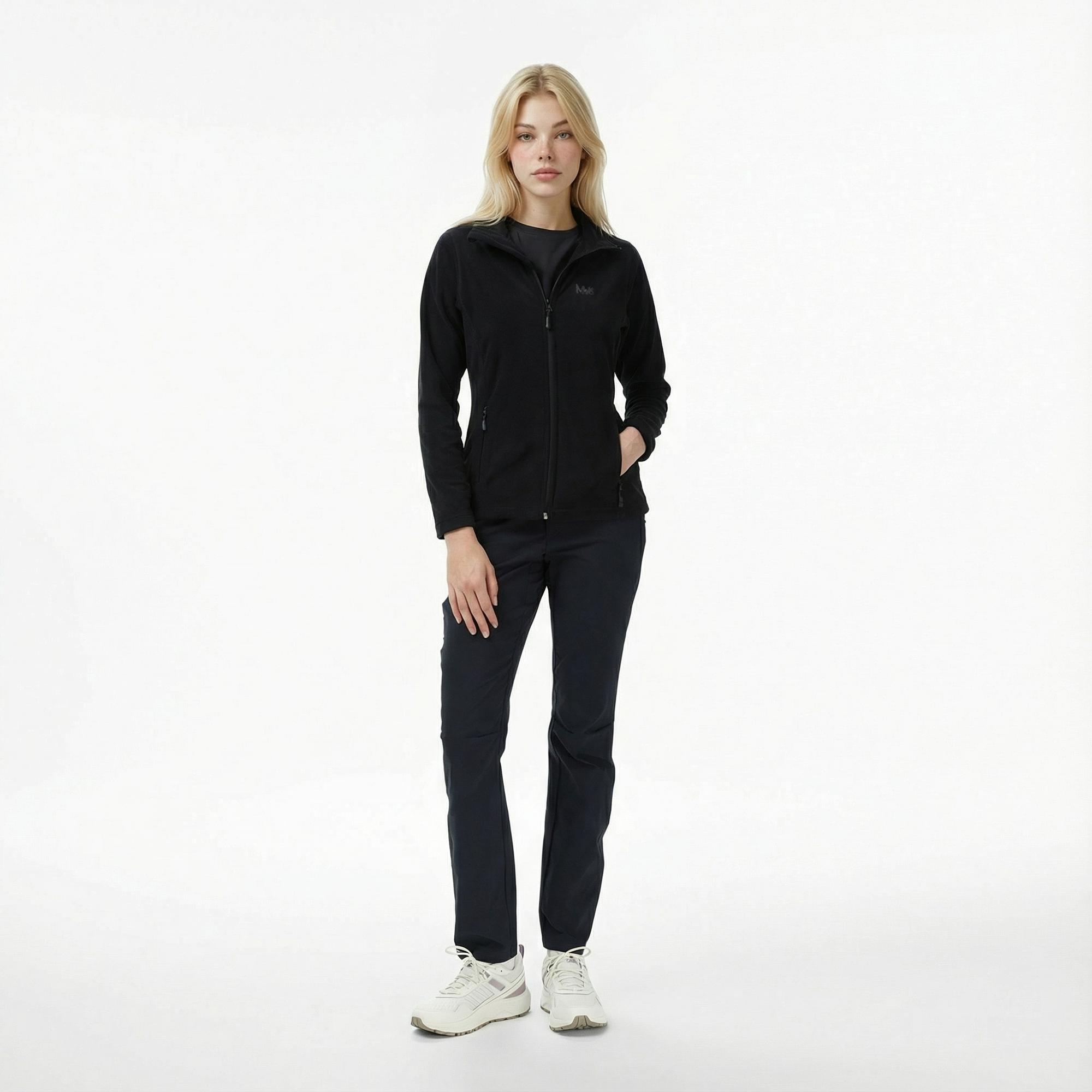 Helly Hansen Fullzip Polar Kadın Siyah Ceket