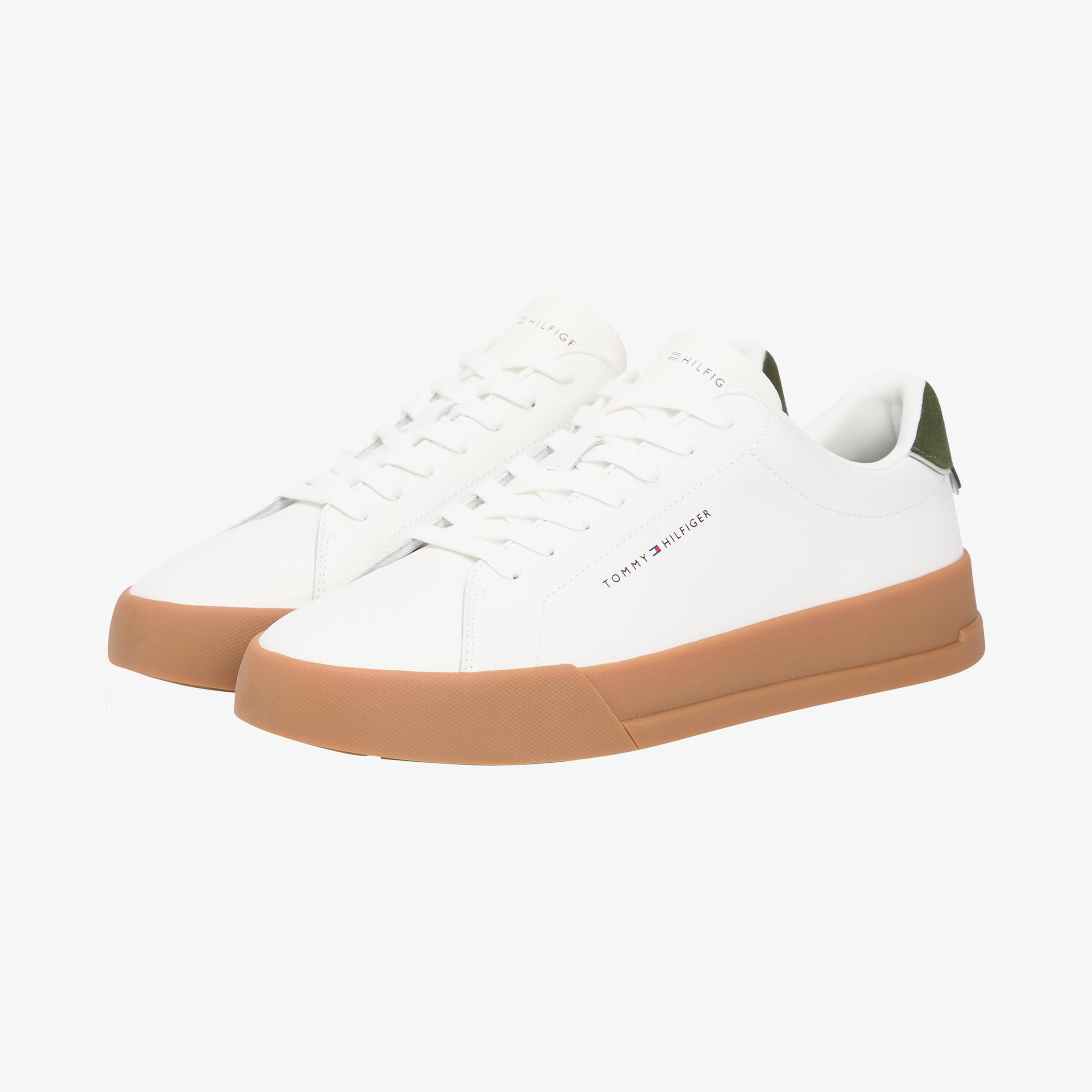 Tommy Hilfiger Court Erkek Beyaz Sneaker