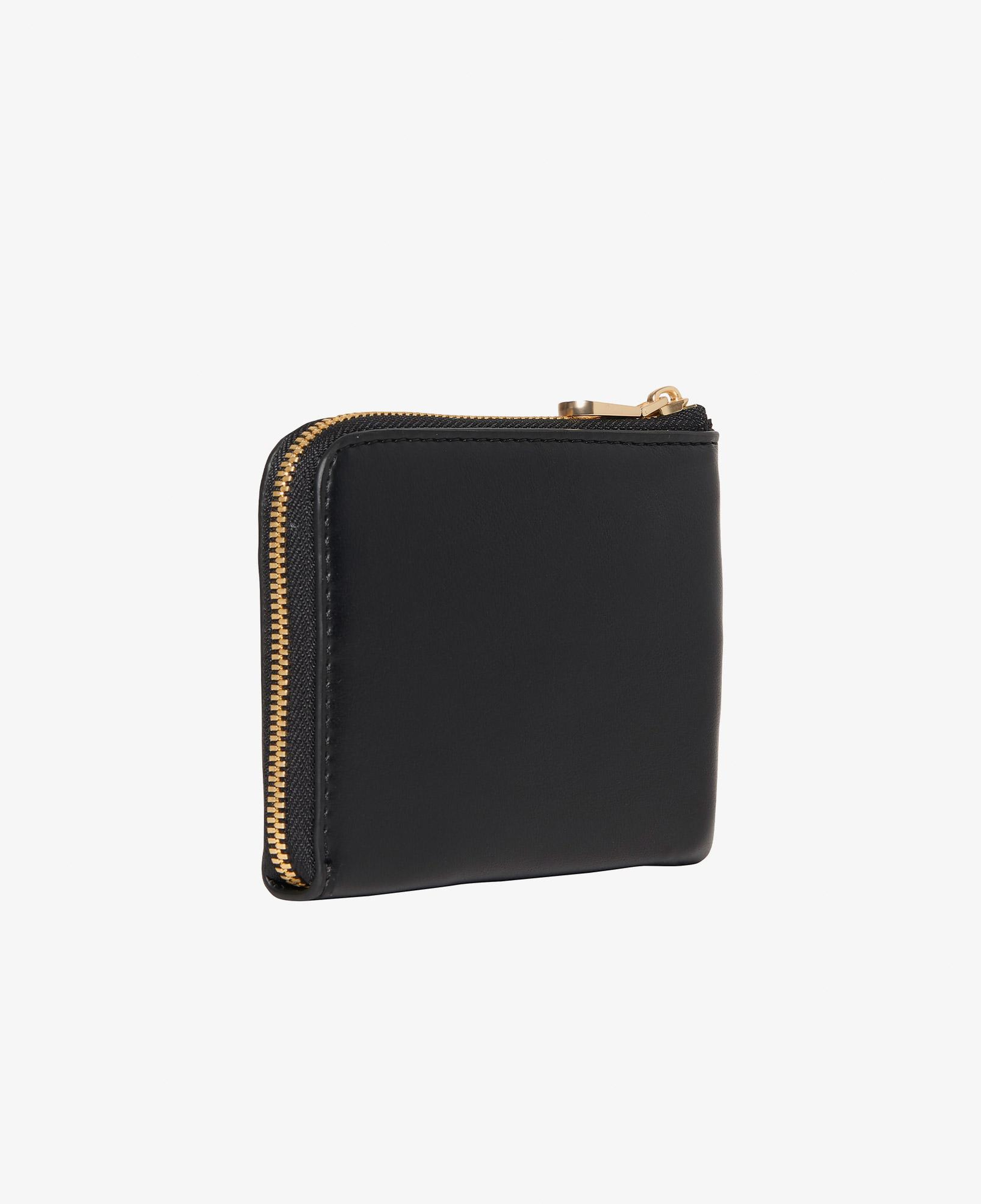 Calvin Klein Bold Medium Zip Around Kadın Siyah Cüzdan