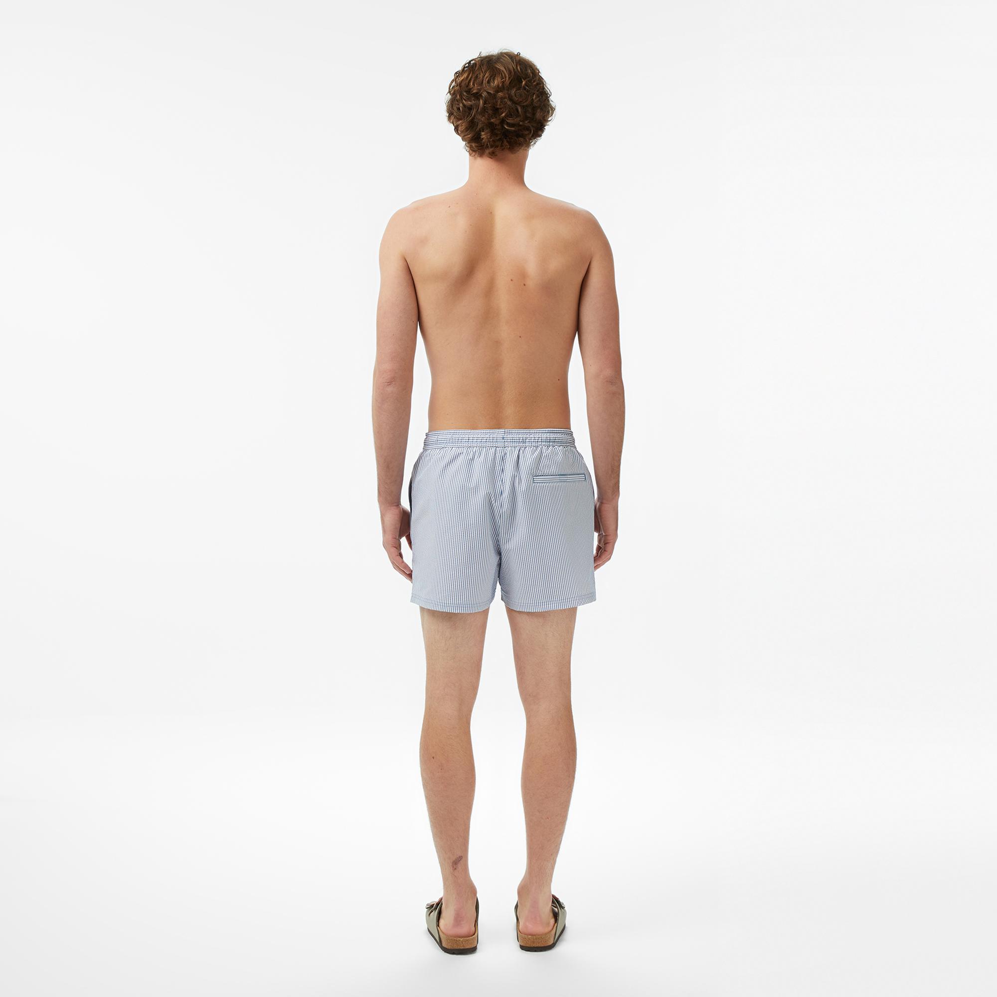 Calvin Klein Short Drawstring Erkek Mavi Deniz Şortu