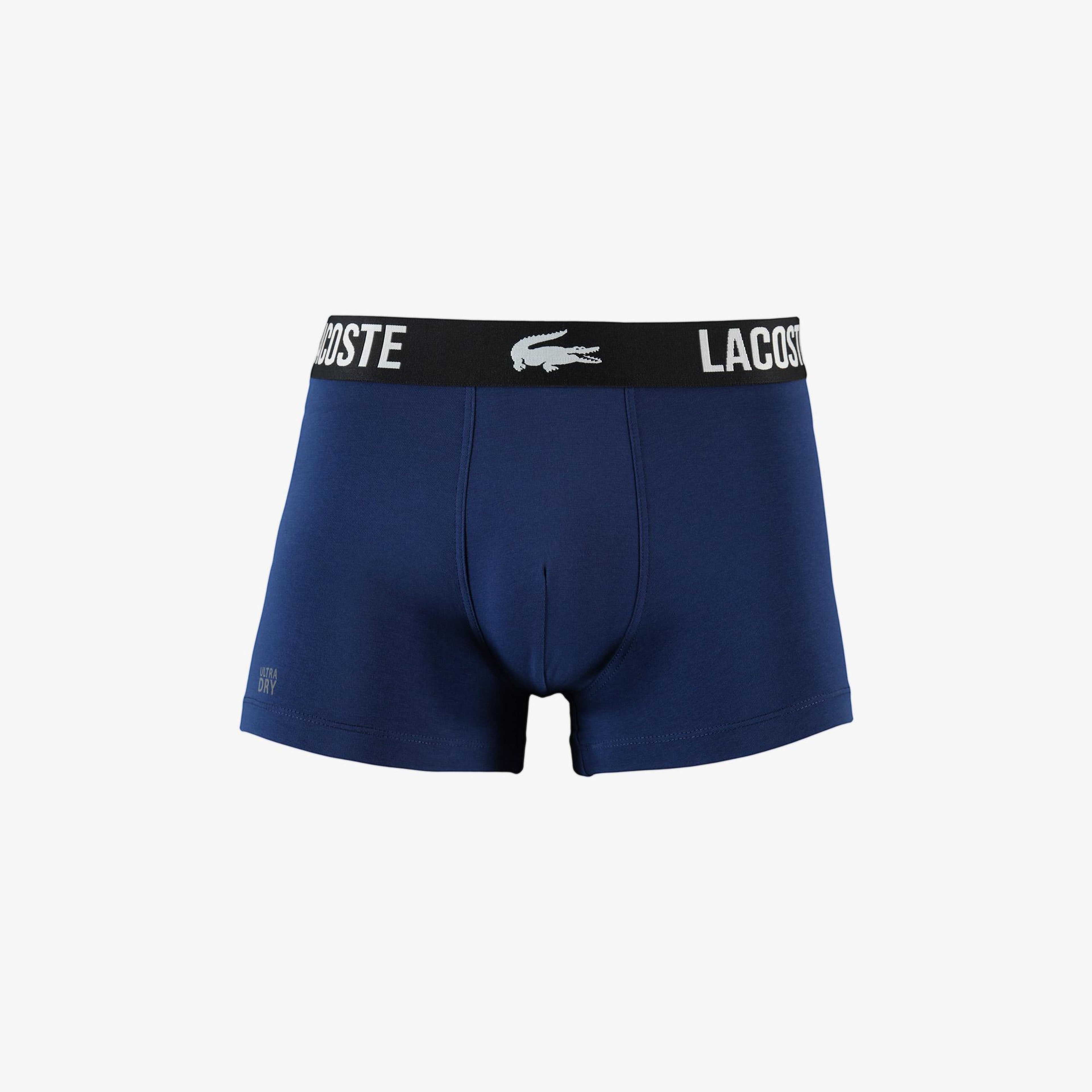 Lacoste Erkek 3'lü Renkli Boxer