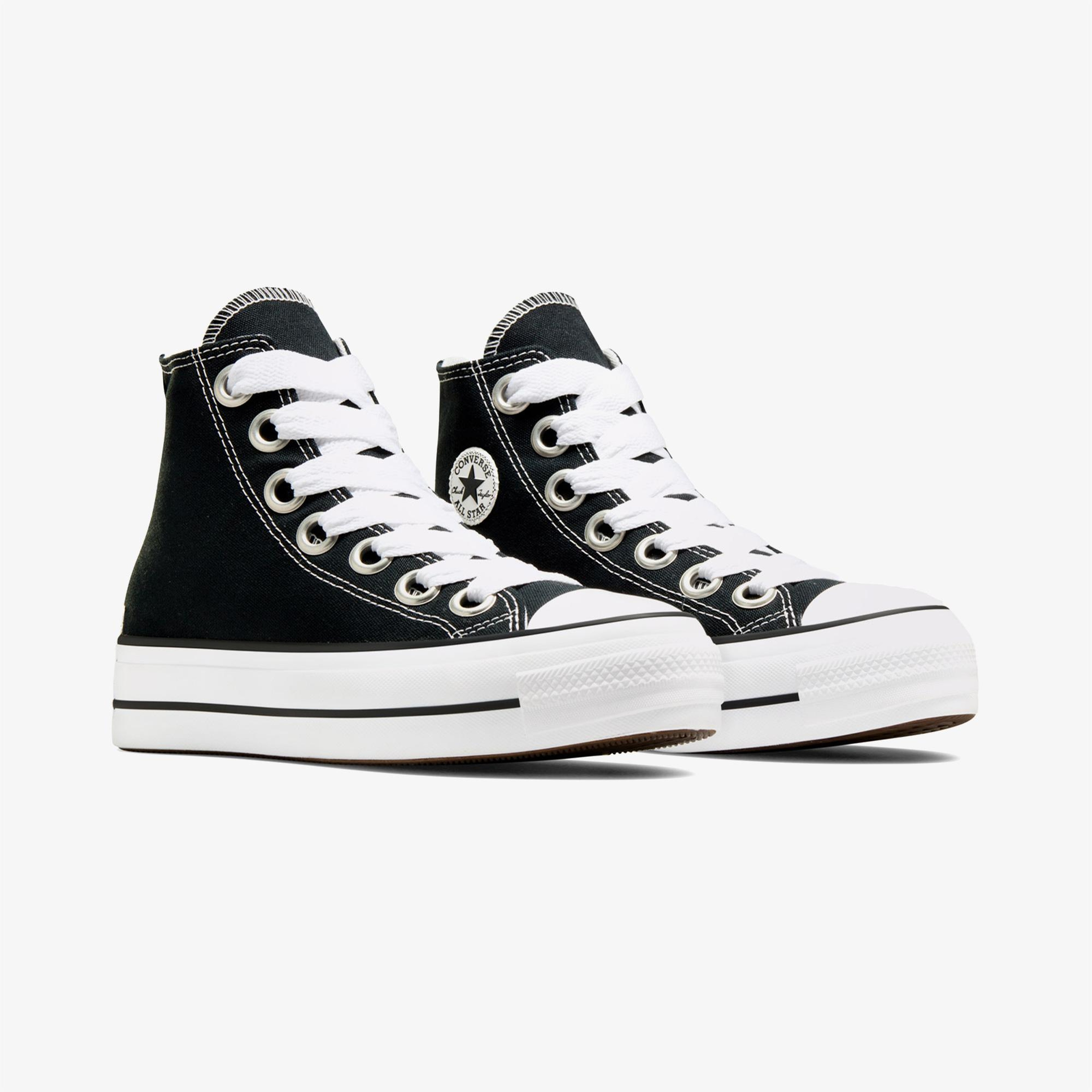 Converse Chuck Taylor All Star Lift Kadın Siyah Platform Sneaker