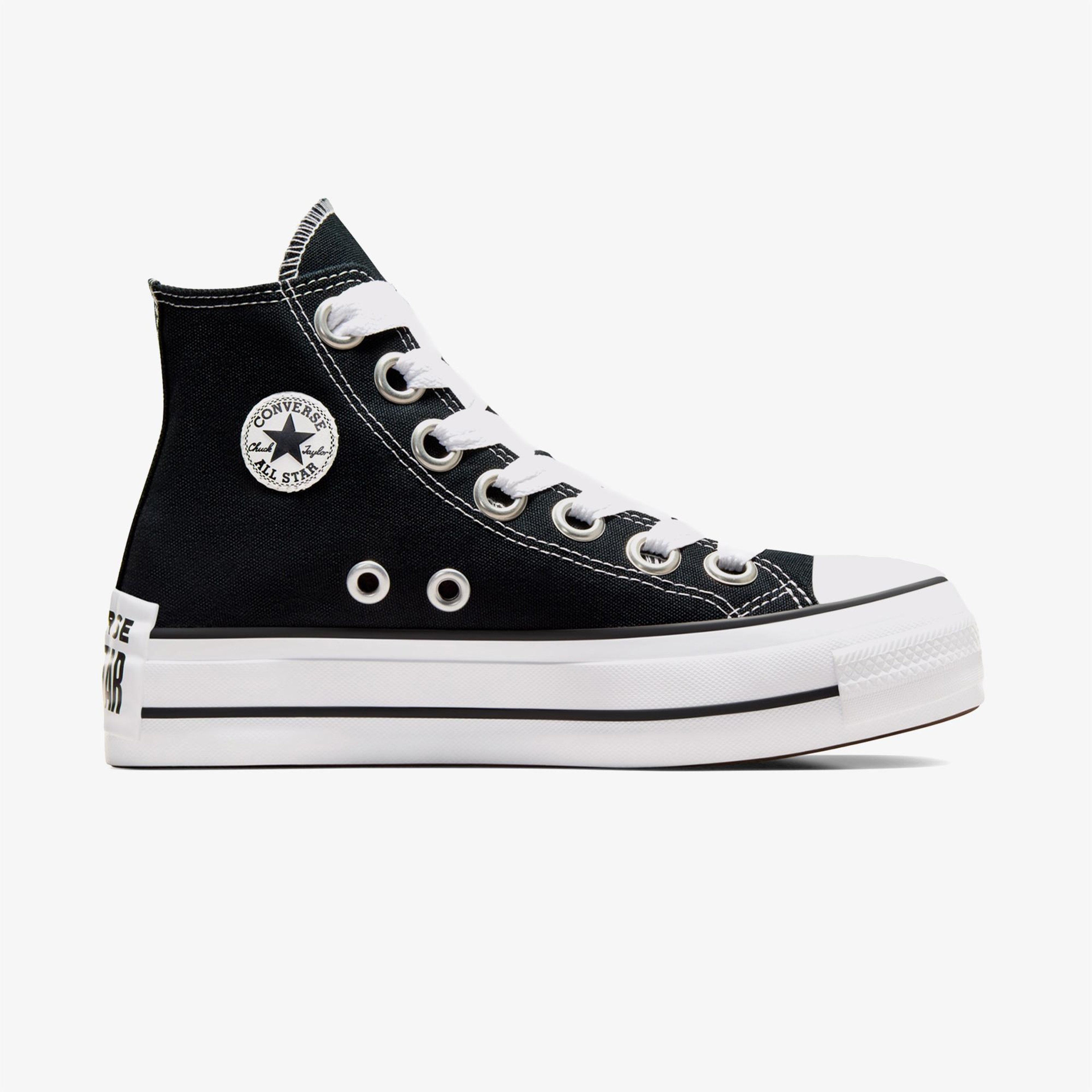 Converse Chuck Taylor All Star Lift Kadın Siyah Platform Sneaker