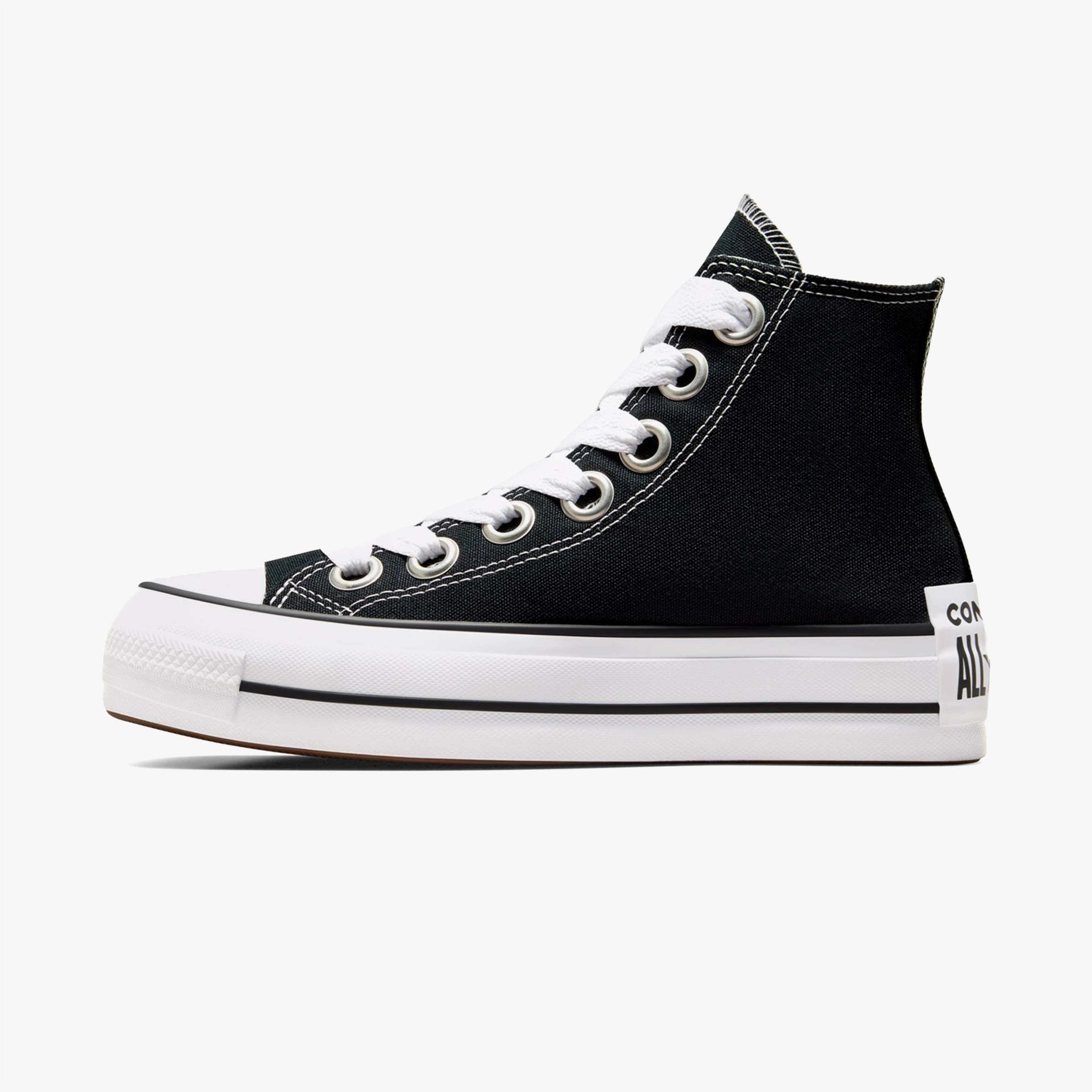 Converse Chuck Taylor All Star Lift Kadın Siyah Platform Sneaker