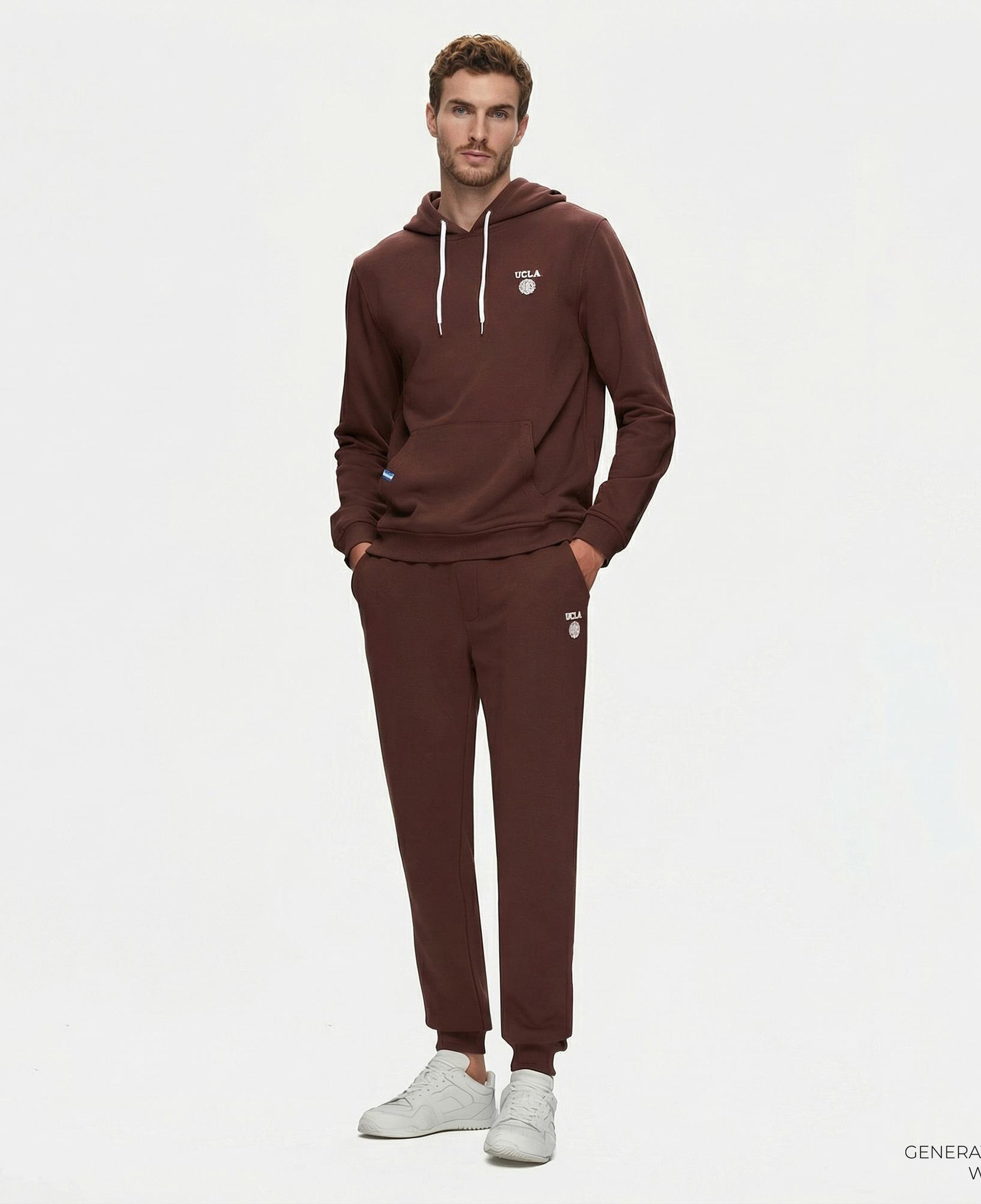 Ucla Luskin Erkek Kahverengi Eşofman Altı