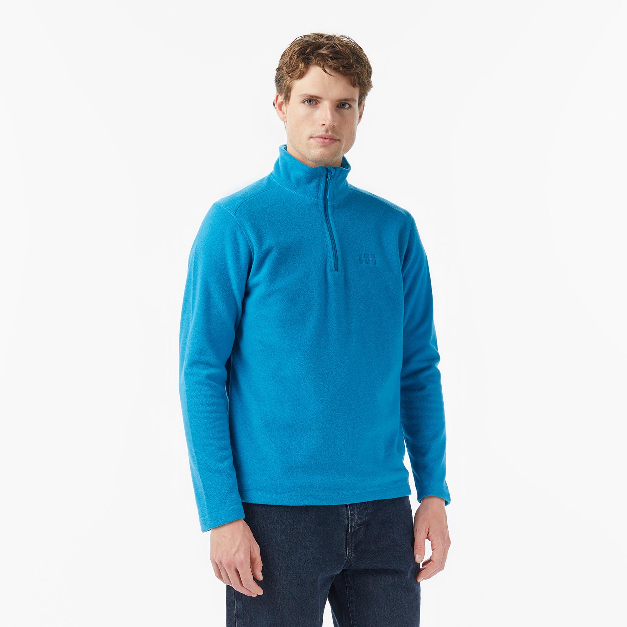 Helly Hansen Mount Polar Fleece Erkek Mavi Sweatshirt