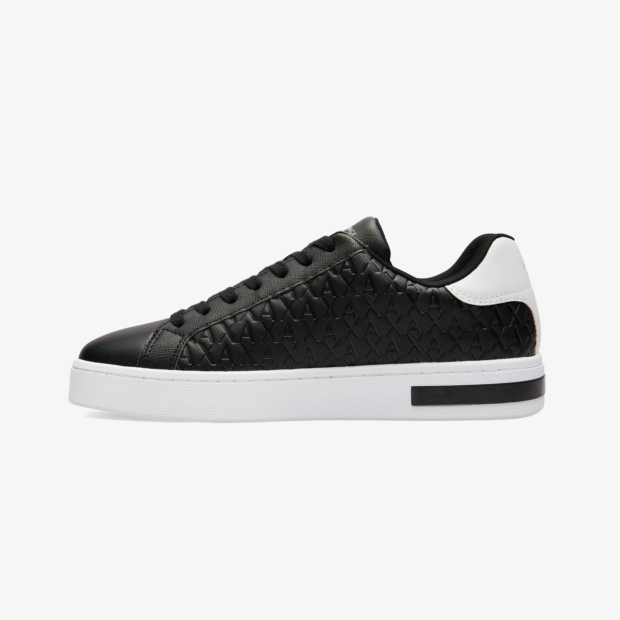 Armani Exchange Erkek Siyah / Beyaz Sneaker
