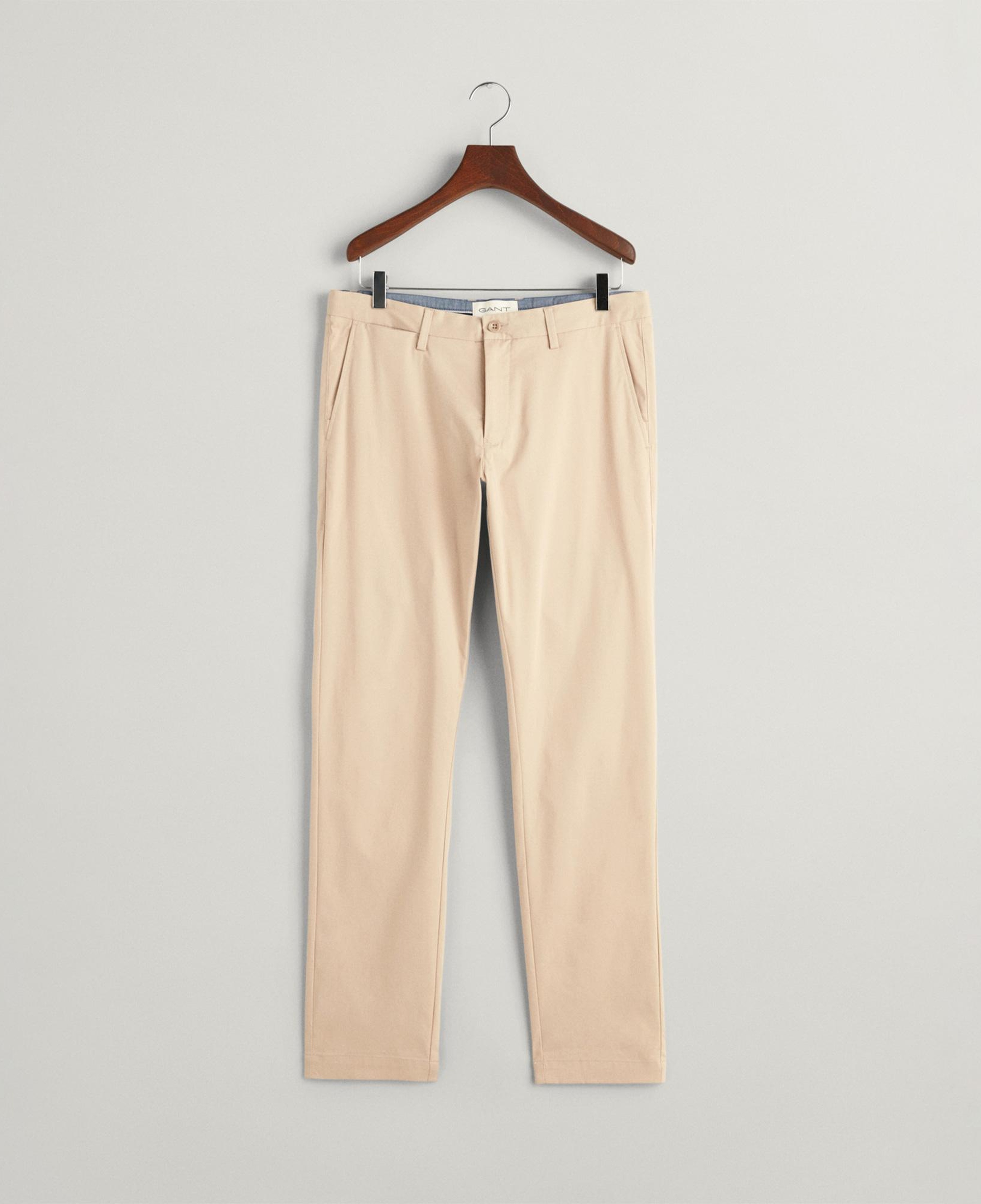 Gant Erkek Bej Slim Fit Pantolon