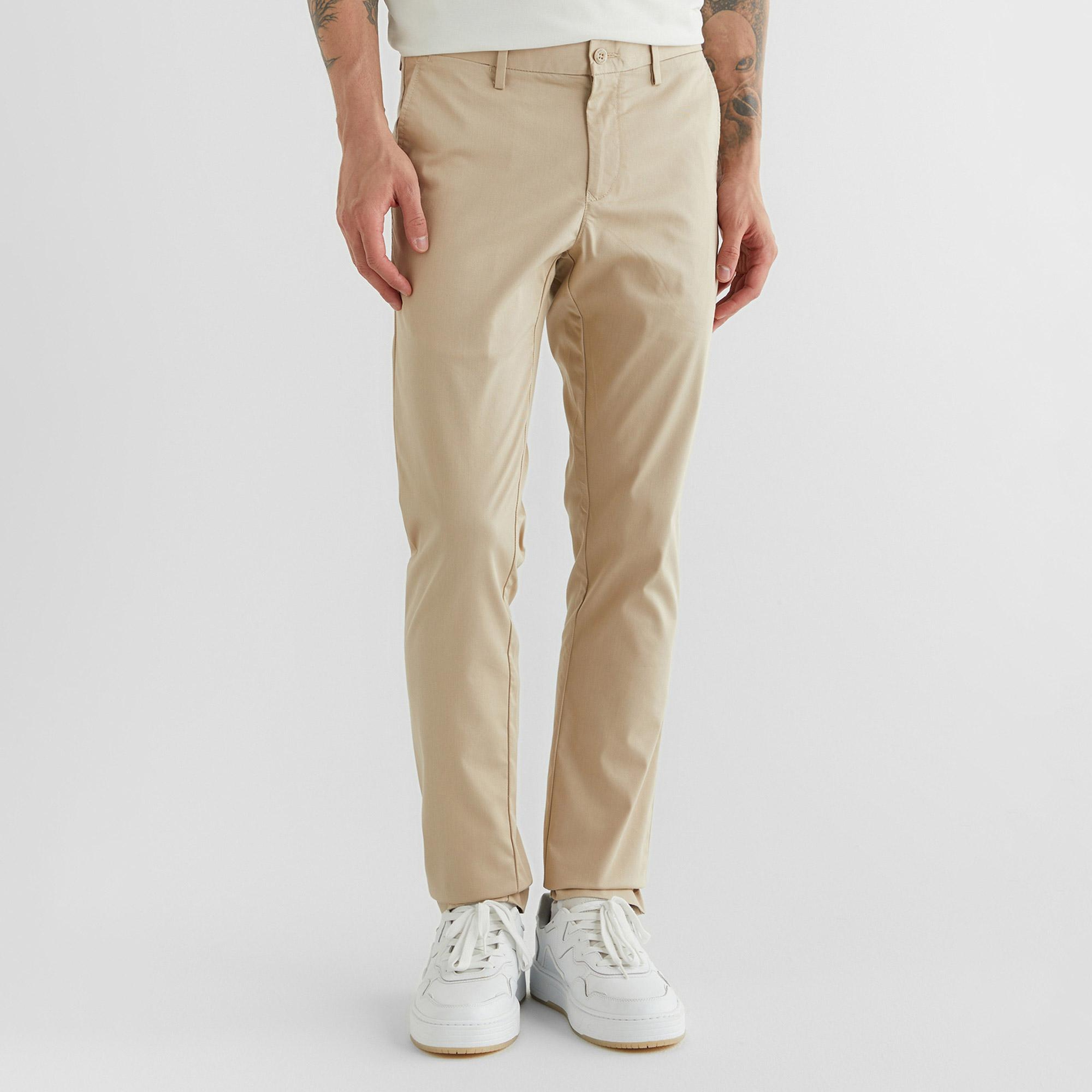 Gant Erkek Bej Slim Fit Pantolon