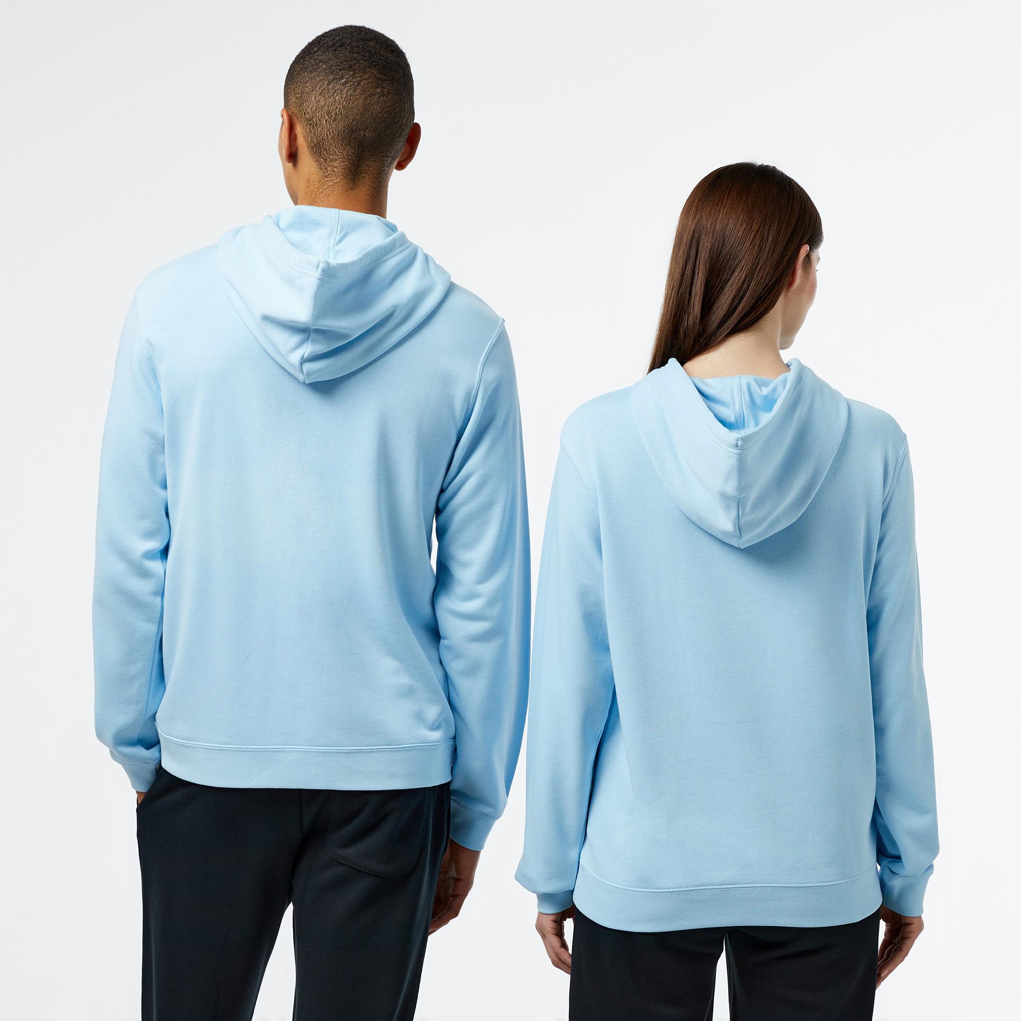 Converse Go-To Unisex Kapüşonlu Mavi Hoodie