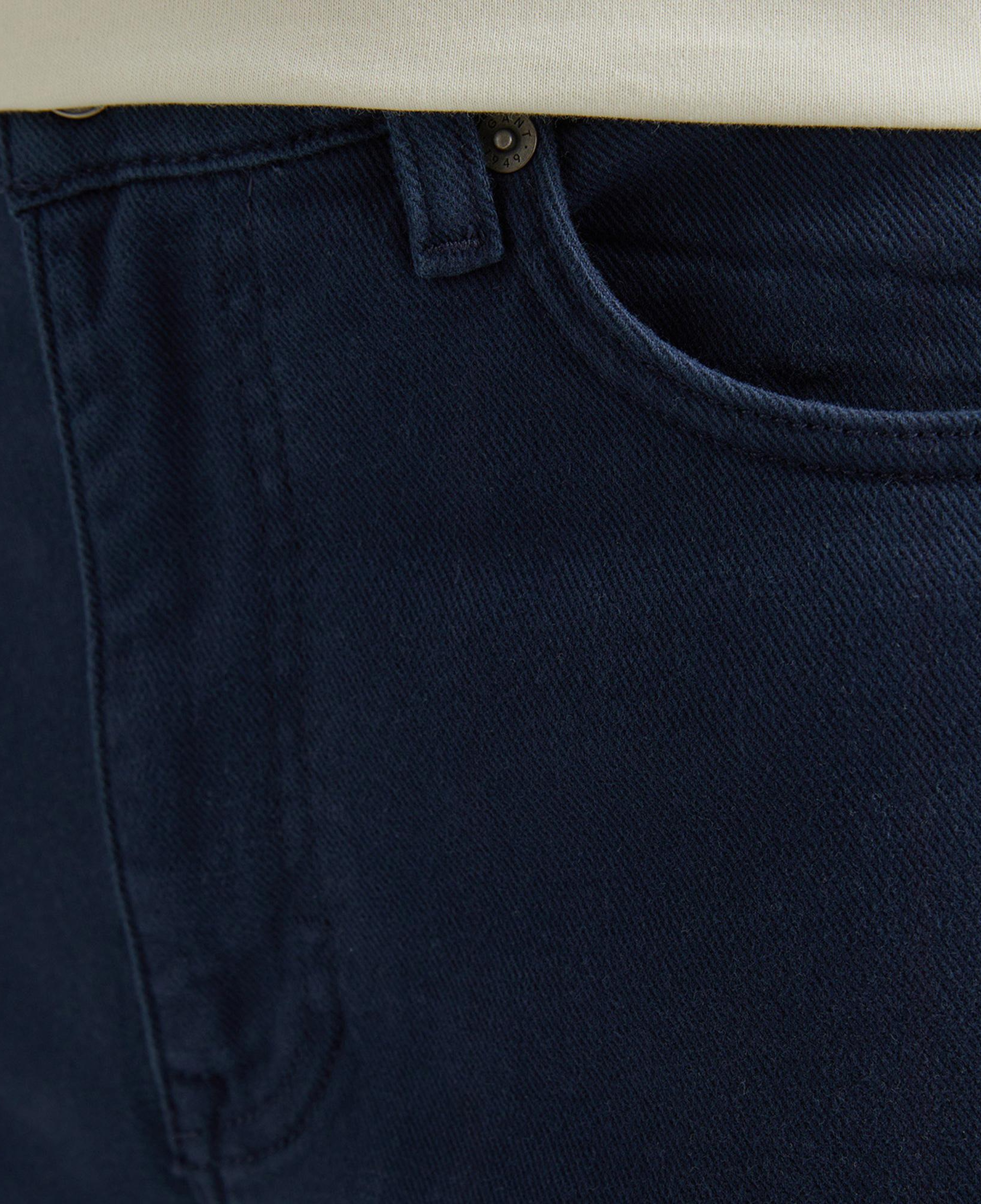 Gant Erkek Lacivert Regular Fit Pantolon