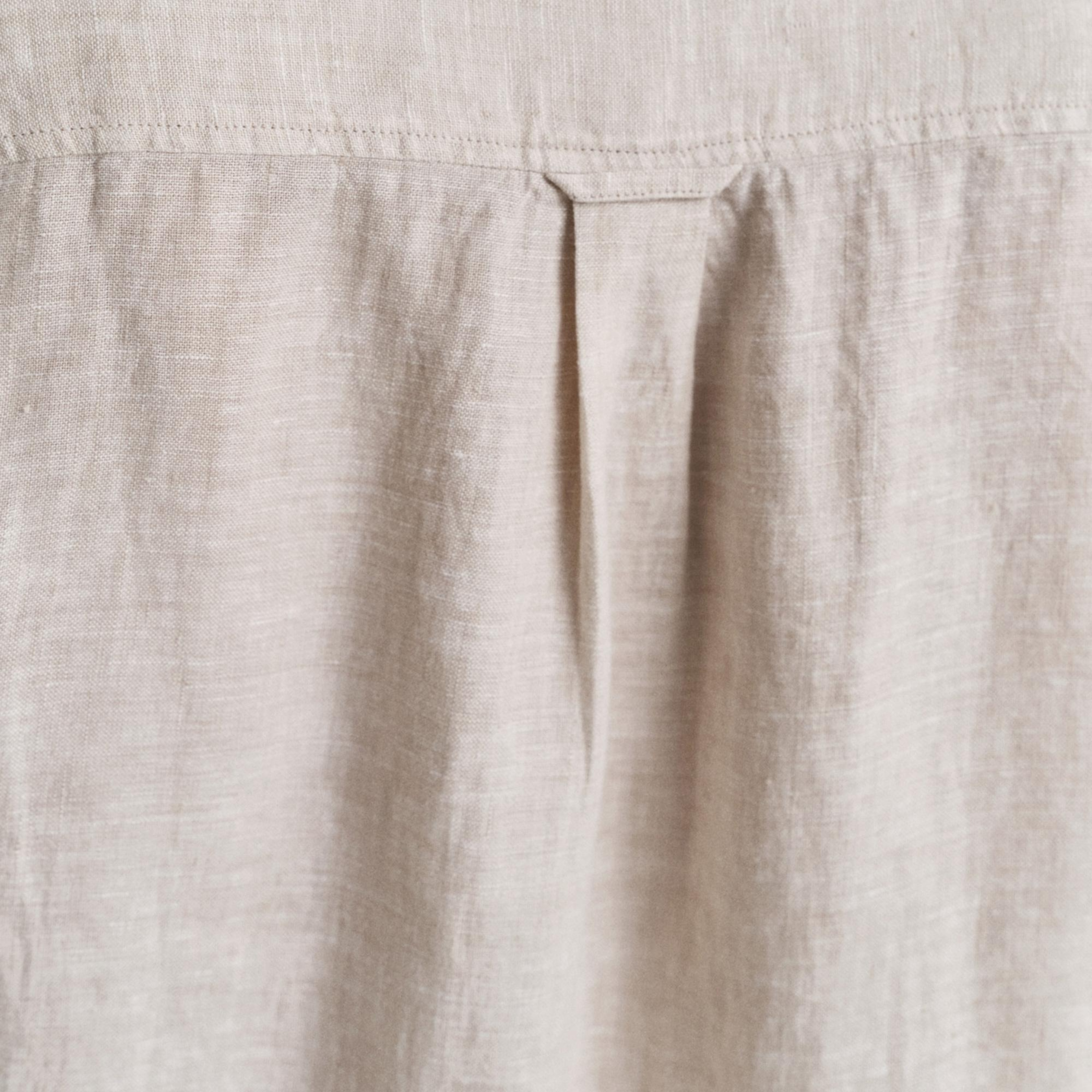 GANT Kadın Bej Regular Fit Klasik Yaka Gömlek