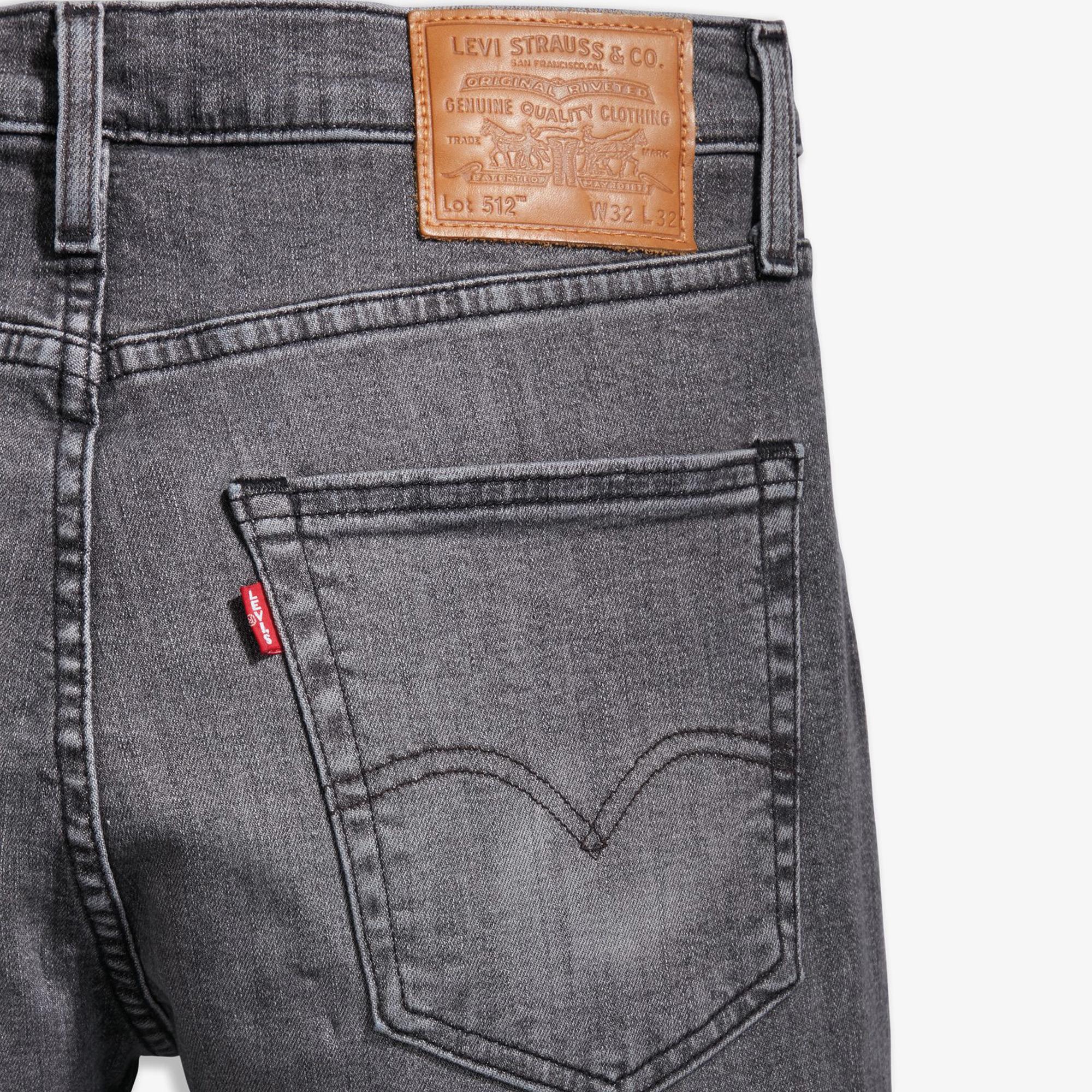 Levi's 512 Slim Taper Erkek Gri Jean