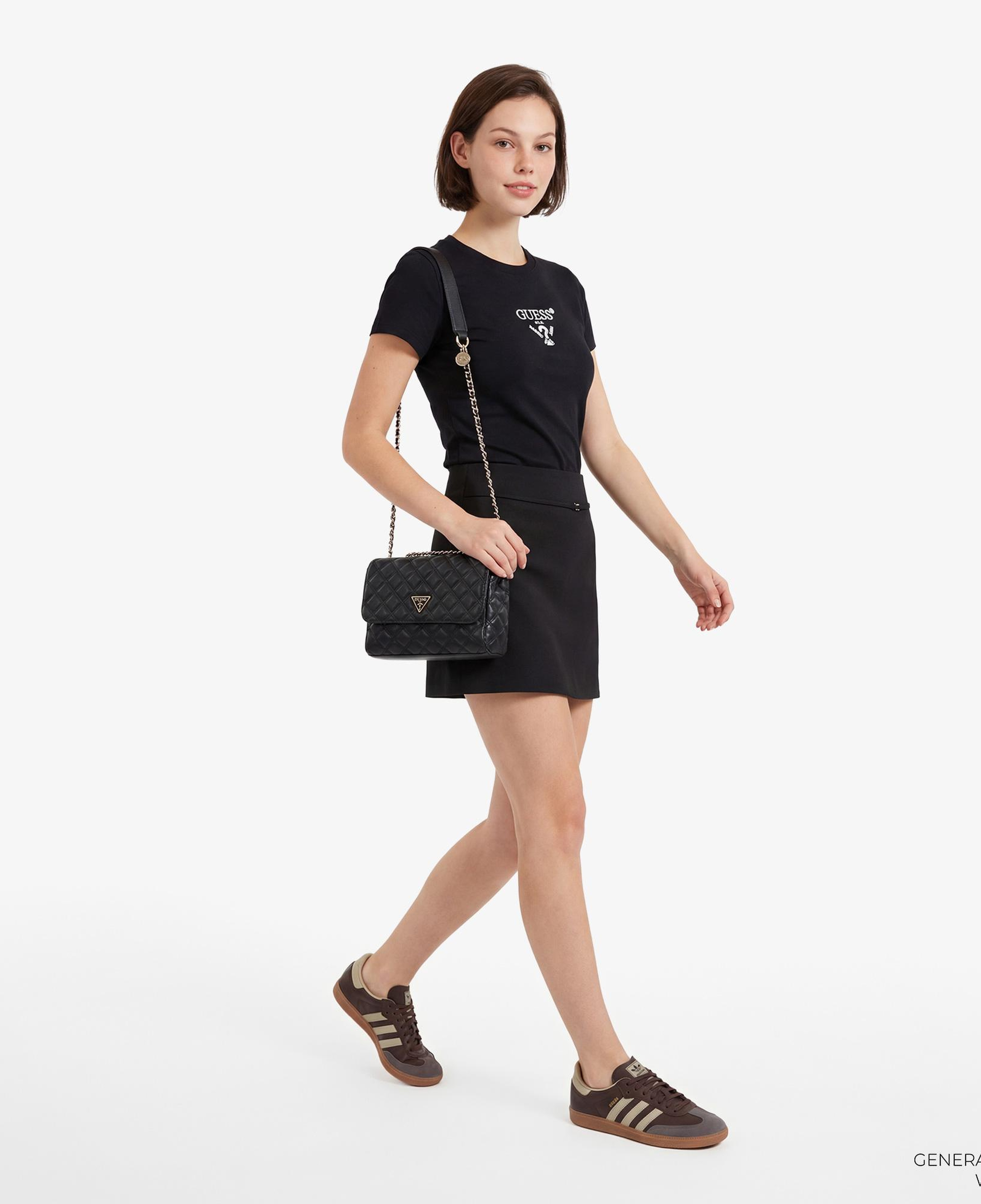 Guess Colette Aktif Slim Fit Kadın Krem T-Shirt