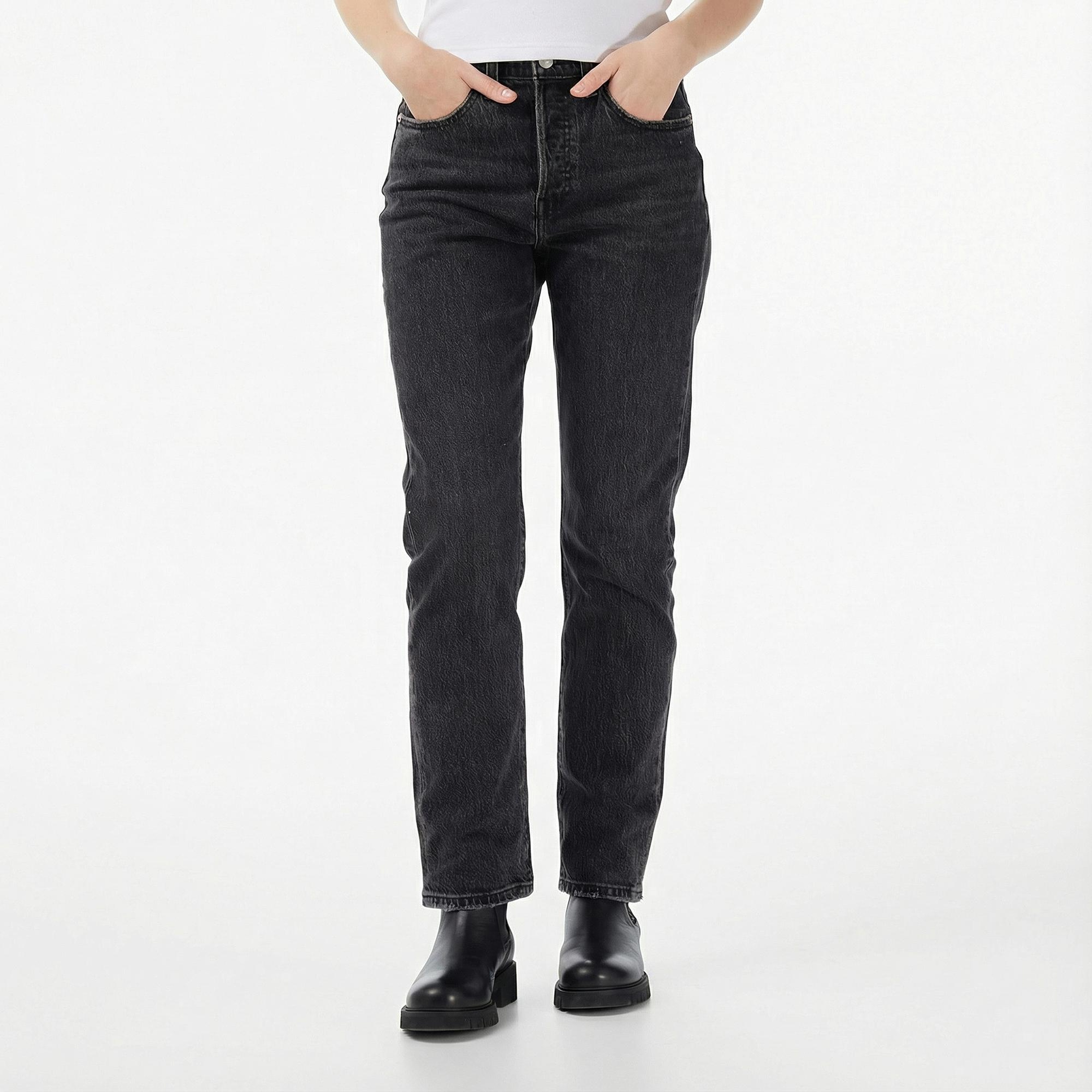 Levi's 501 Kadın Siyah Jean
