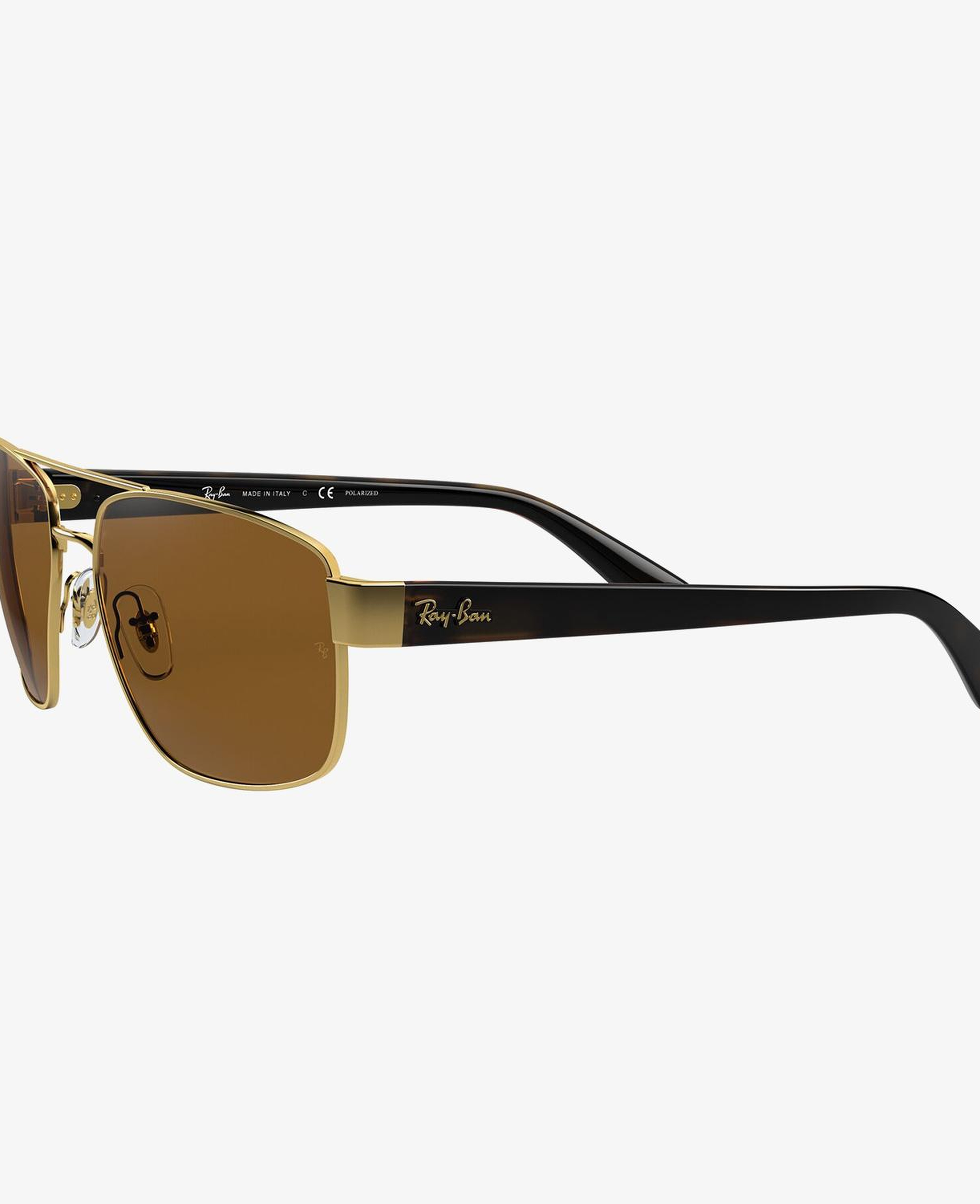 RAY-BAN 0RB3663 Erkek Shiny Altın Rengi Güneş Gözlüğü