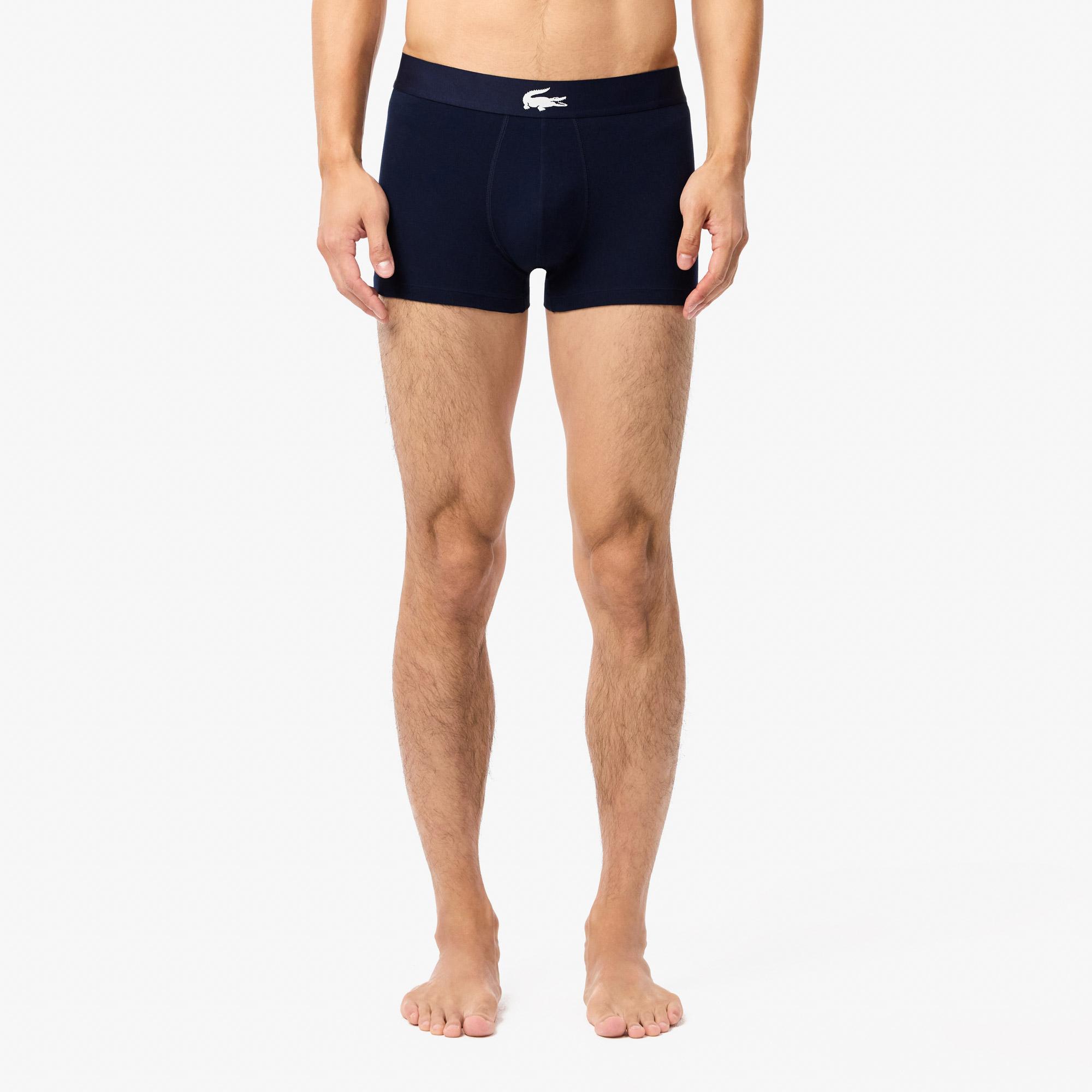 Lacoste Erkek 3'lü Renkli Boxer