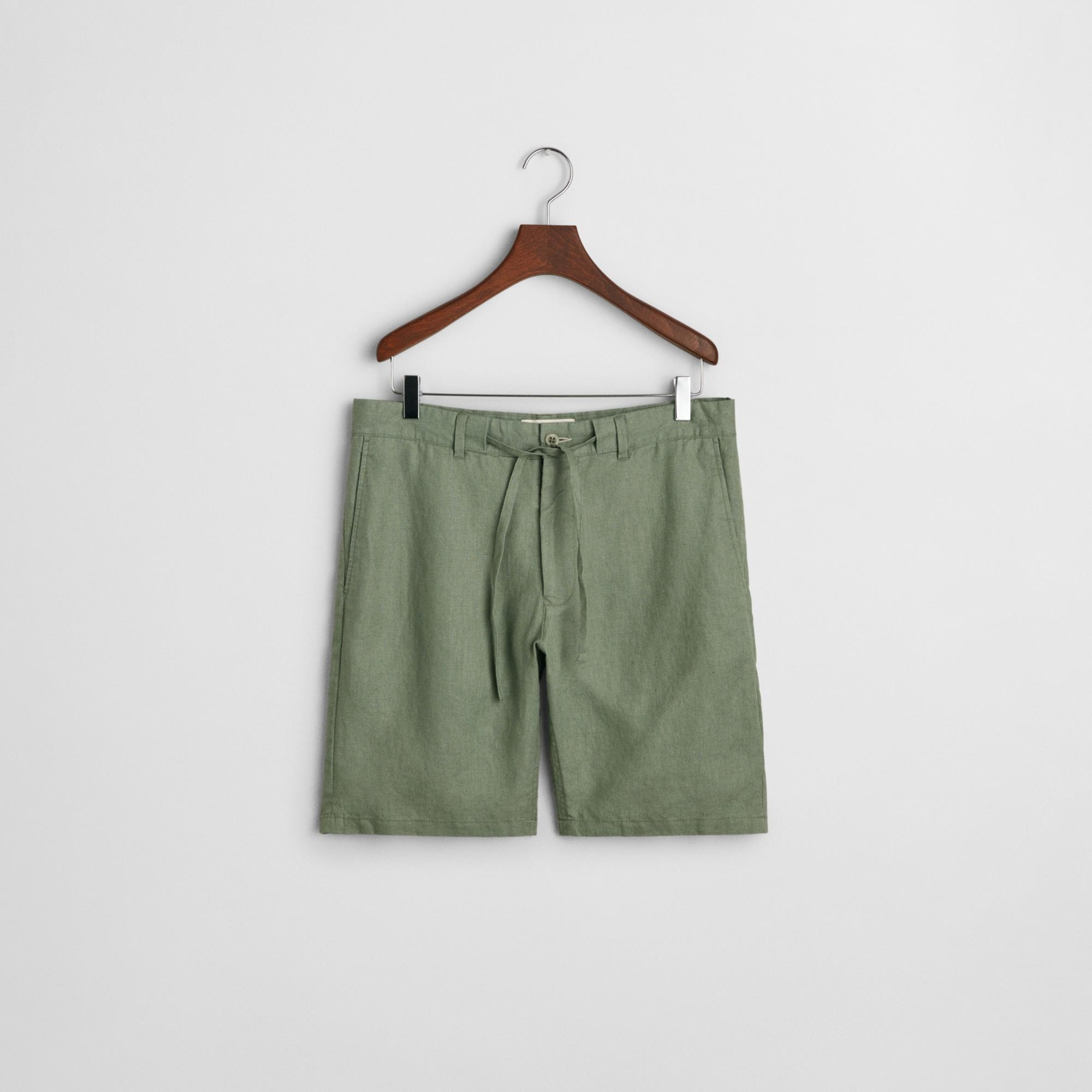 GANT Erkek Yeşil Relaxed Fit Şort