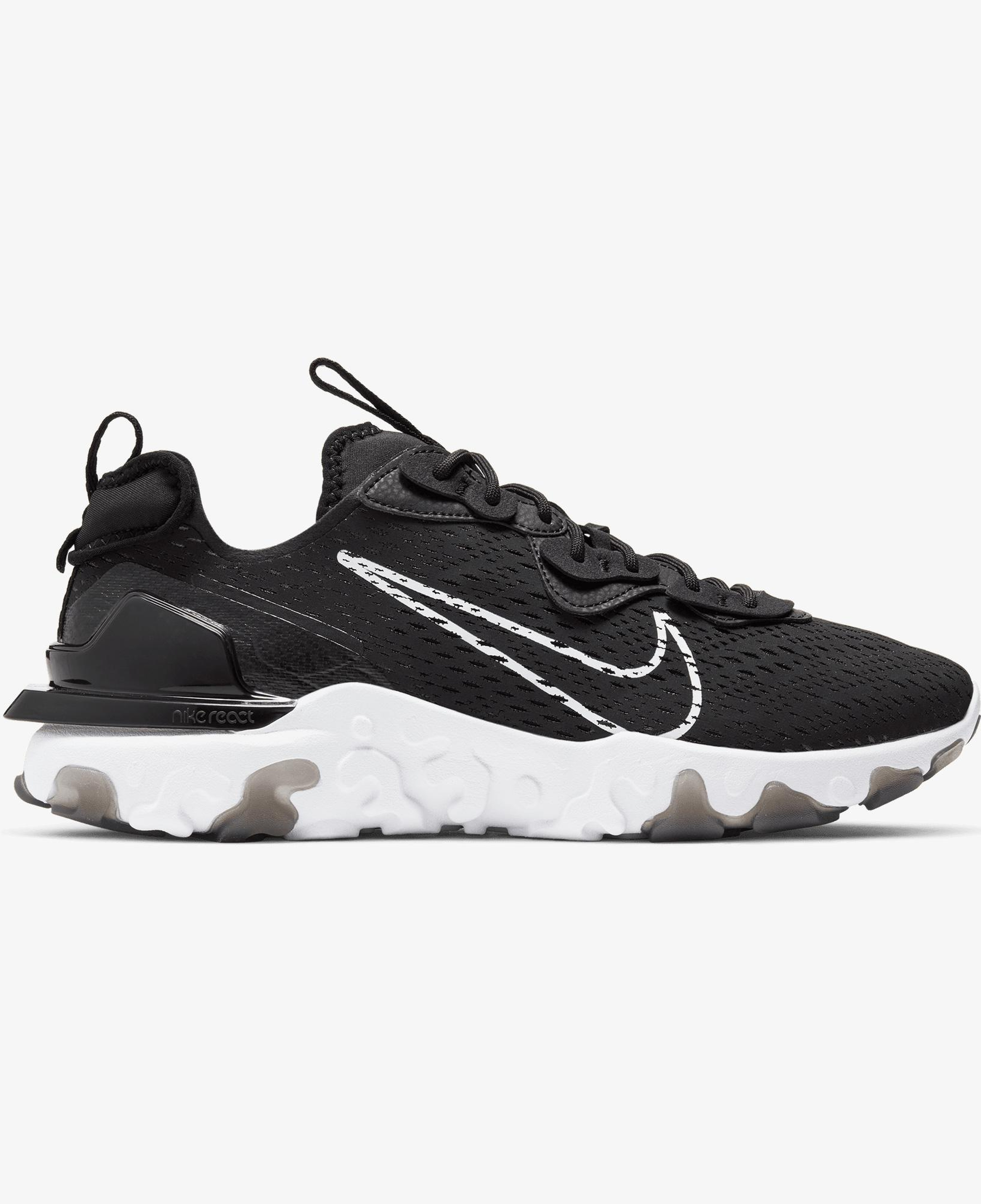Nike React Vision Erkek Siyah Spor Ayakkabı