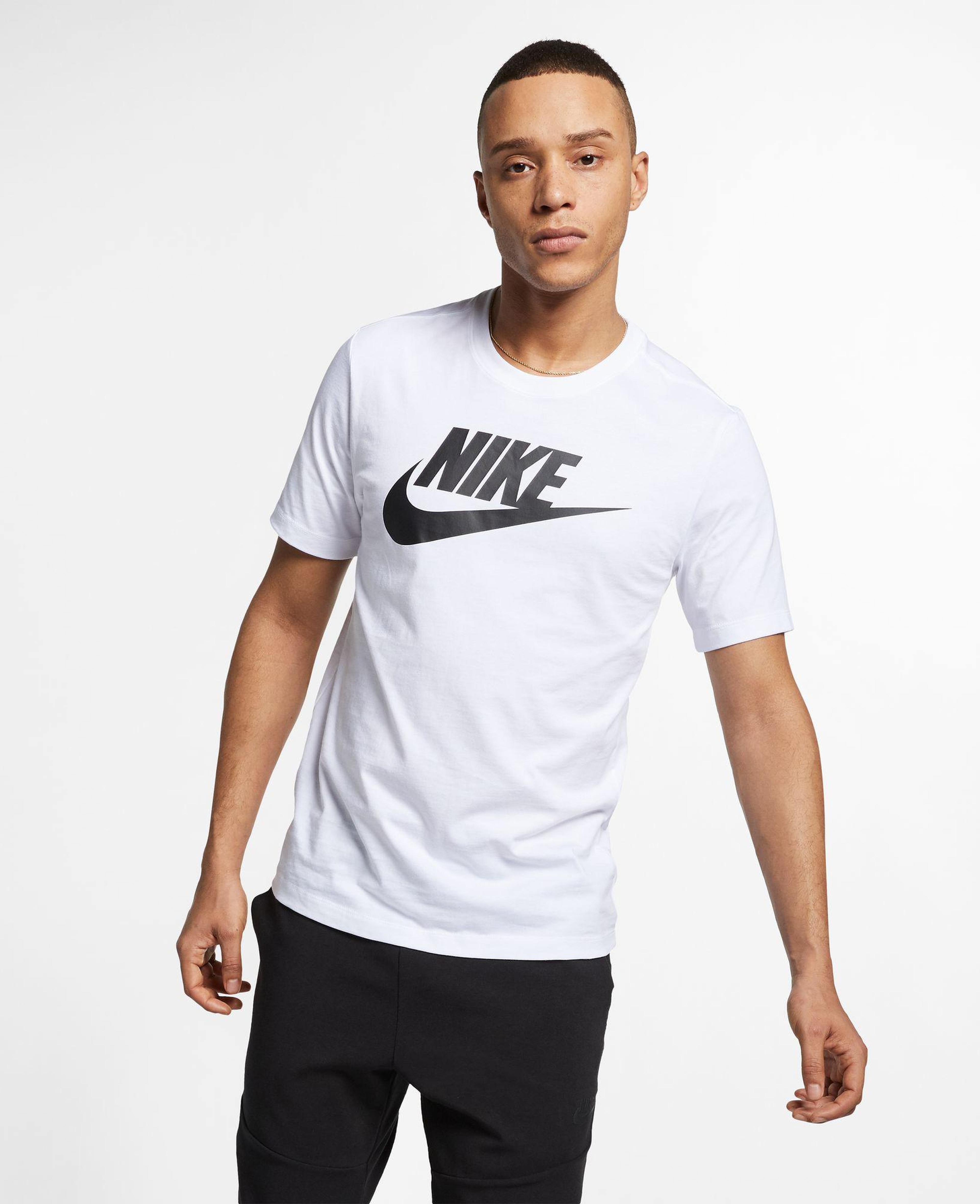 Nike Sportswear Icon Futura Erkek Beyaz T-Shirt