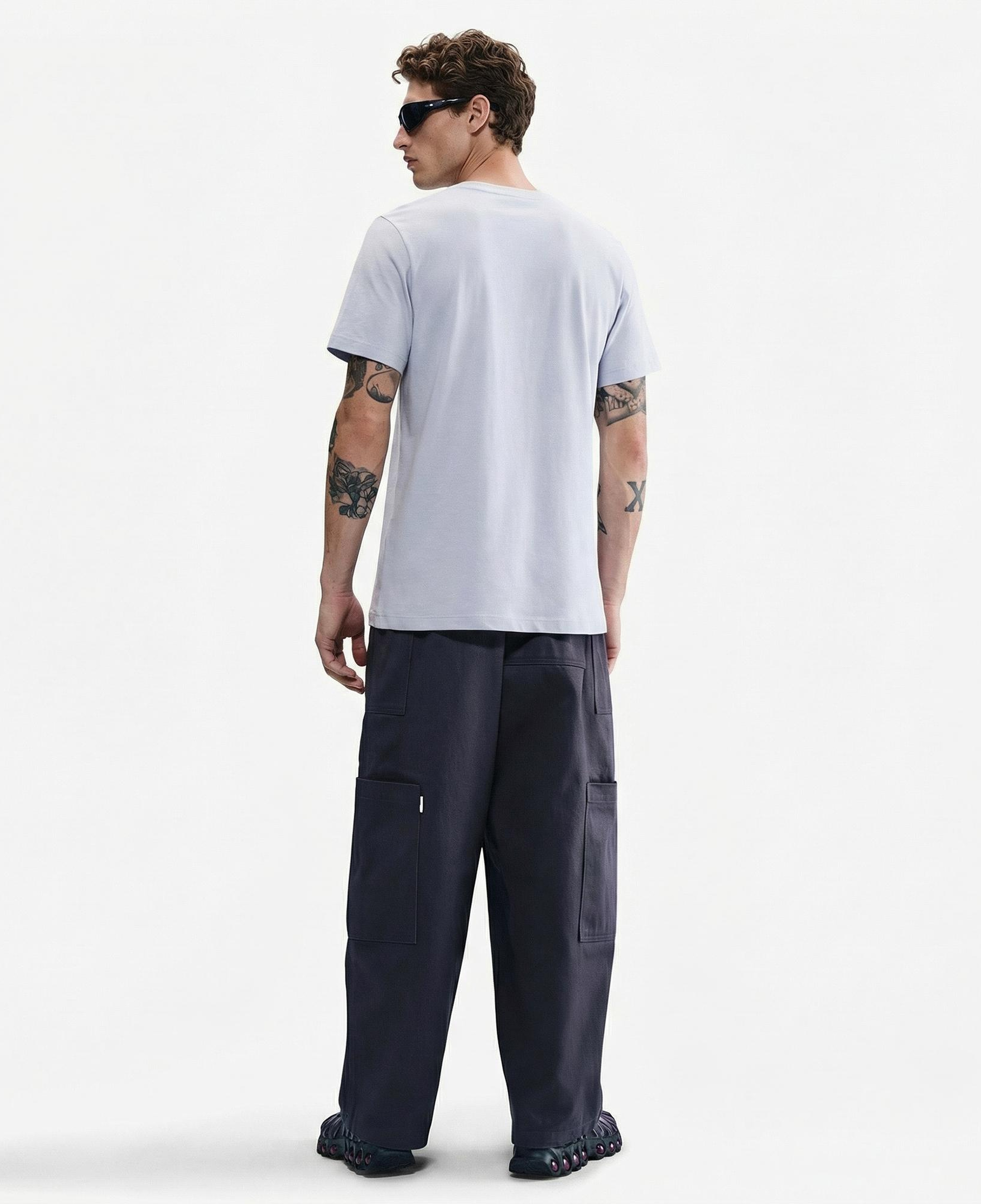 Nike Sportswear Icon Futura Erkek Gri T-Shirt