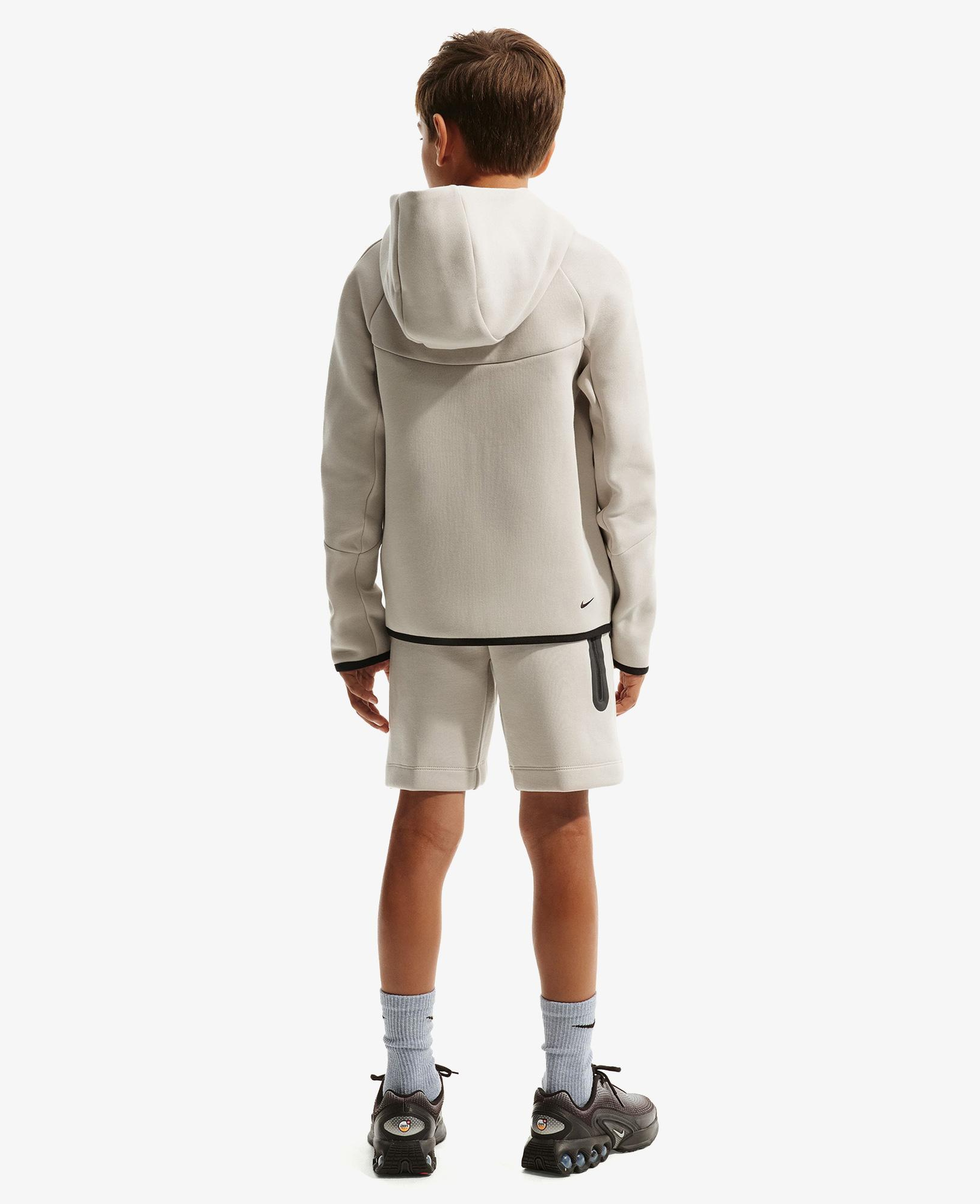 Nike Sportswear Tech Fleece Çocuk Gri Eşofman Üstü