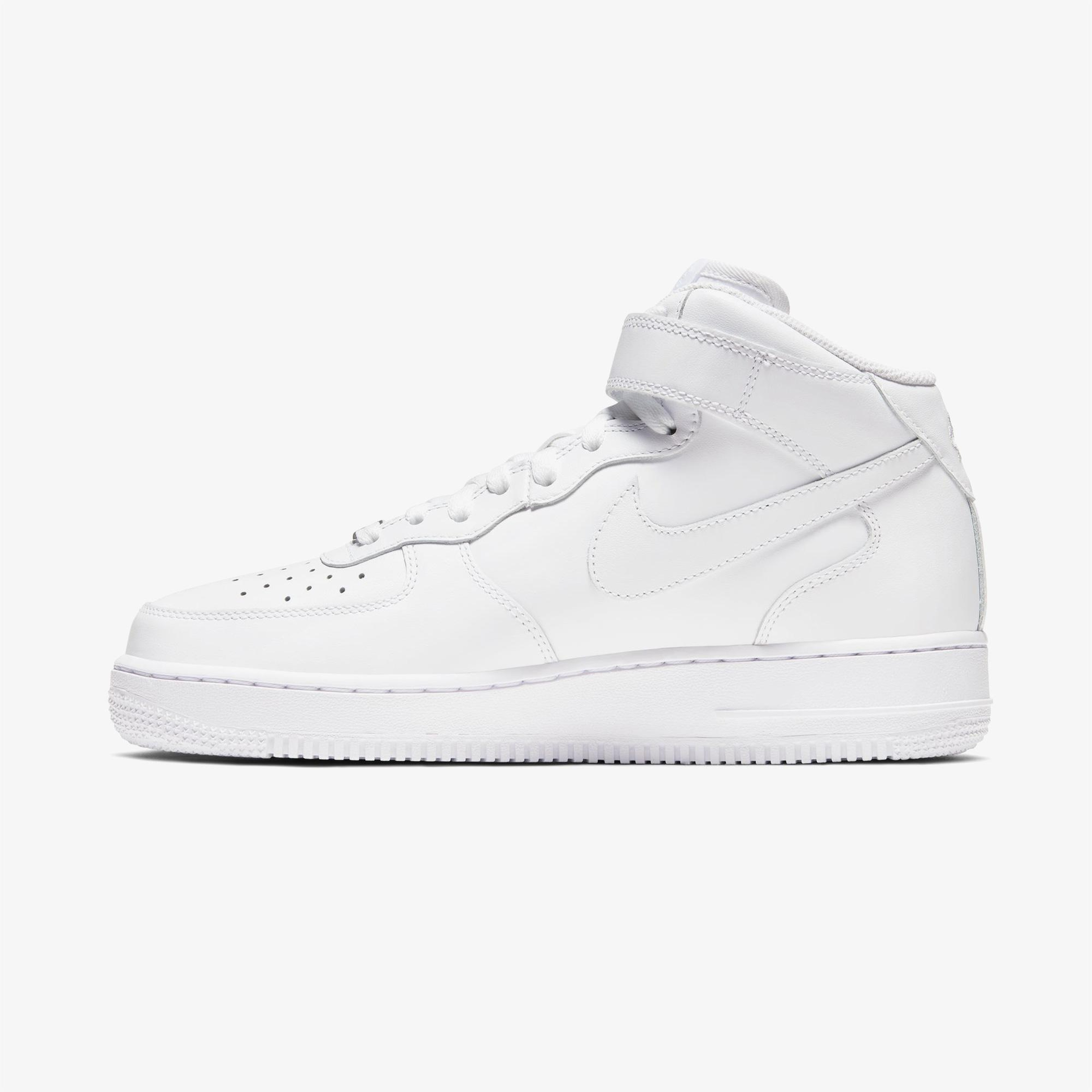 Nike Air Force 1 '07 Mid Kadın Beyaz Spor Ayakkabı