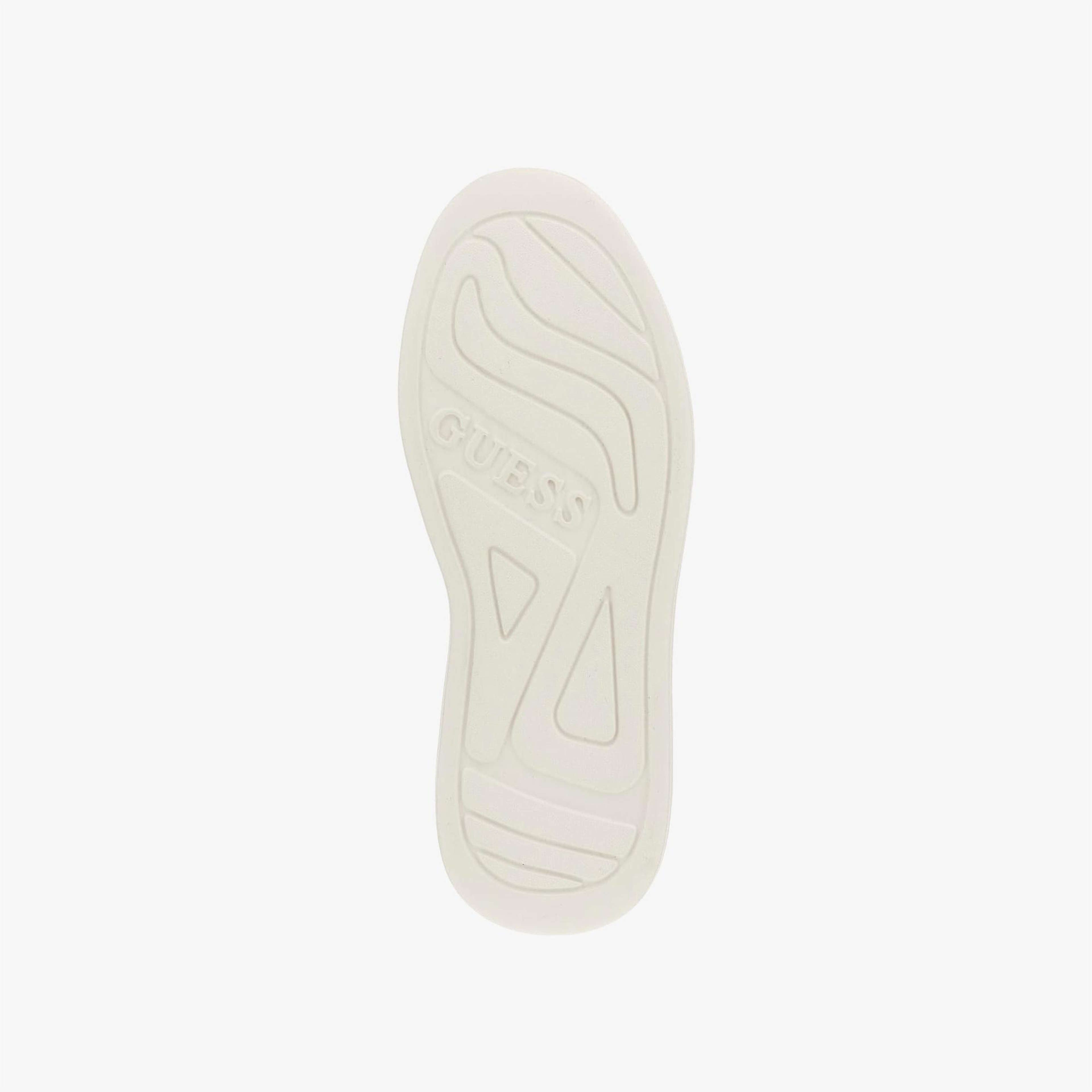 Guess Elbina Logo Kadın Beyaz Sneaker