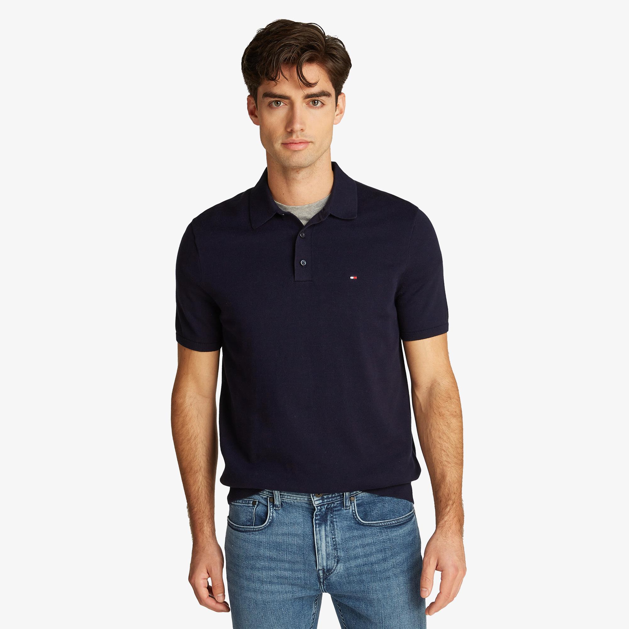 Tommy Hilfiger Core Essentials Erkek Lacivert Triko