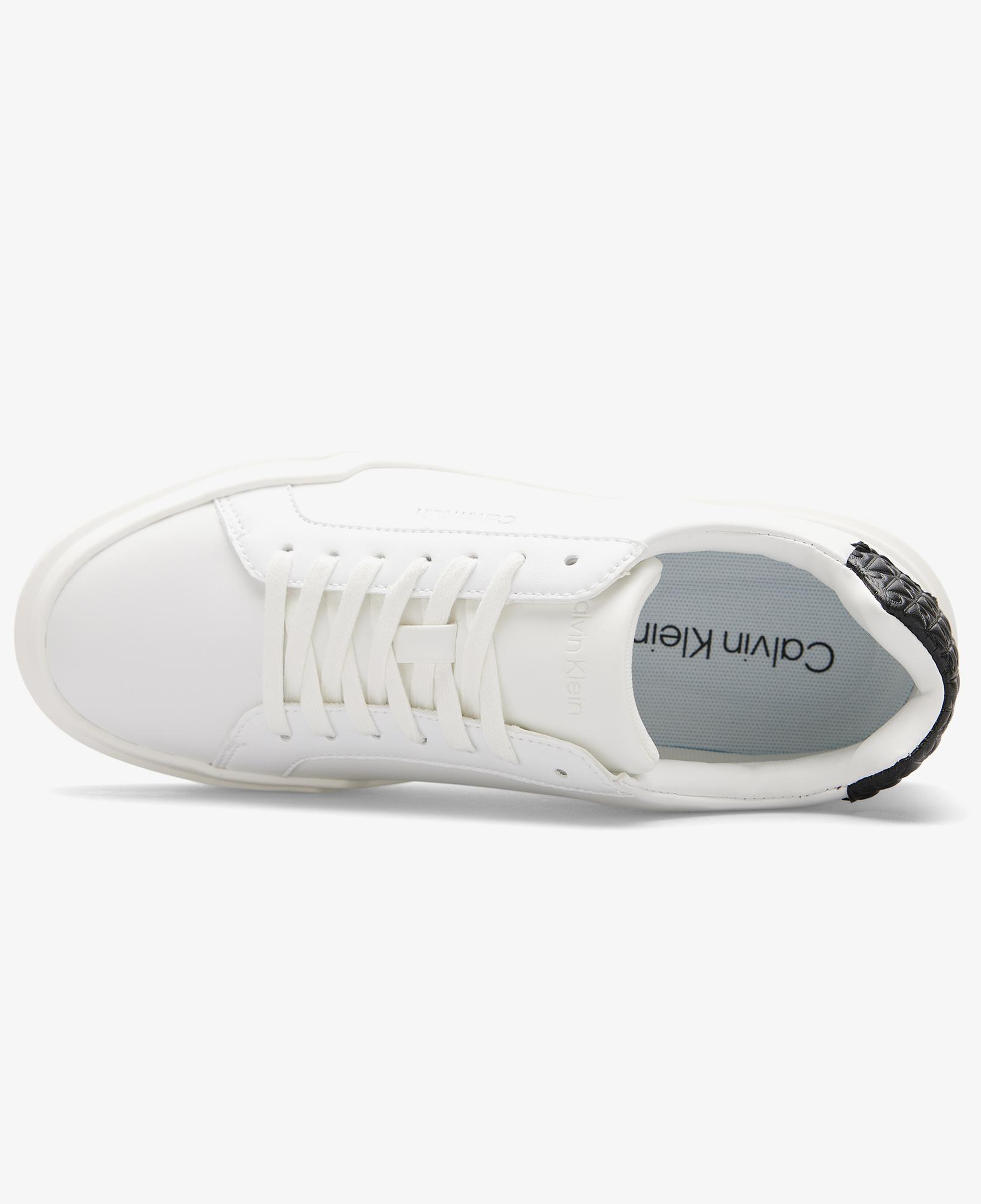 Calvin Klein Chunky Cups Laceup Kadın Beyaz Sneaker