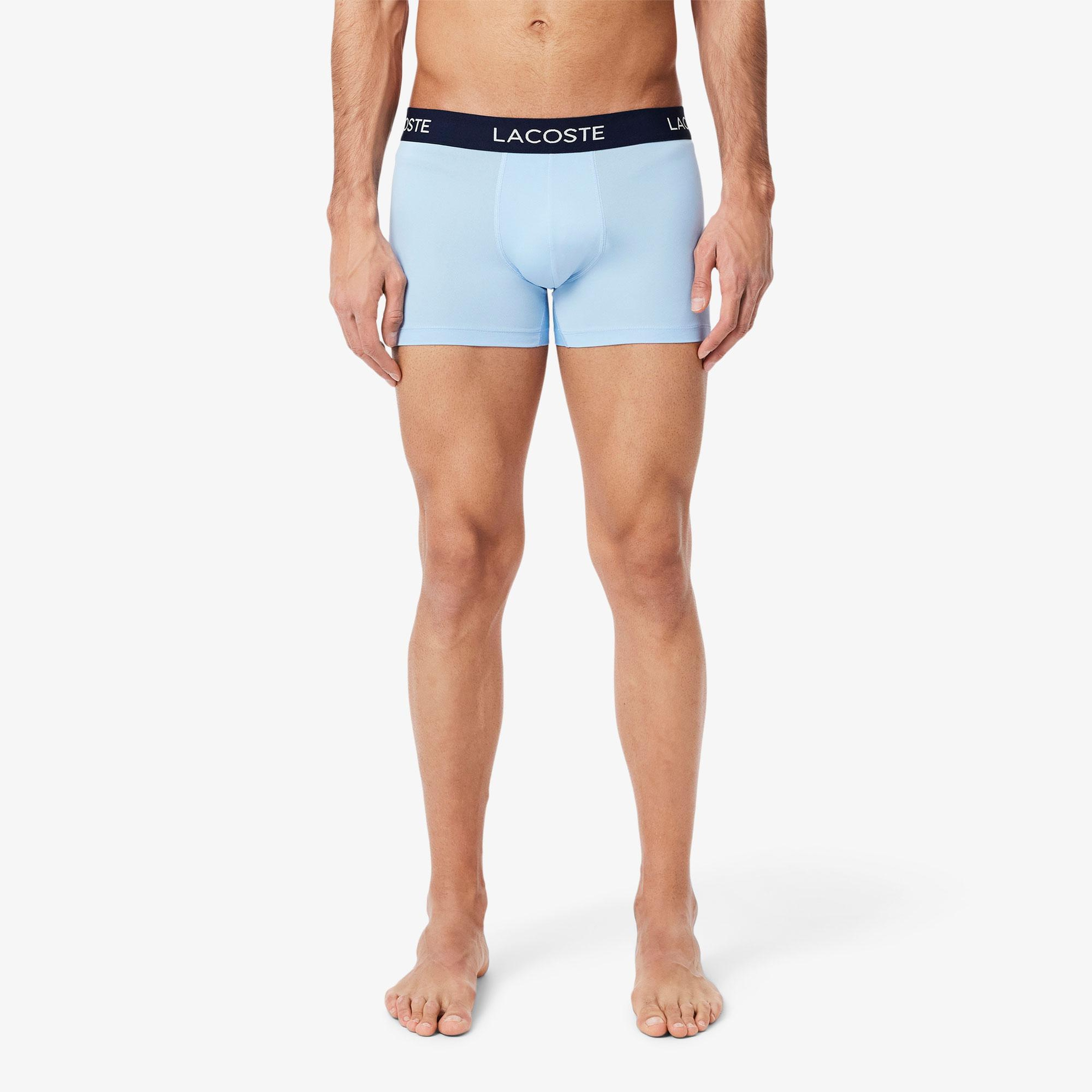 Lacoste Erkek 3'lü Renkli Boxer