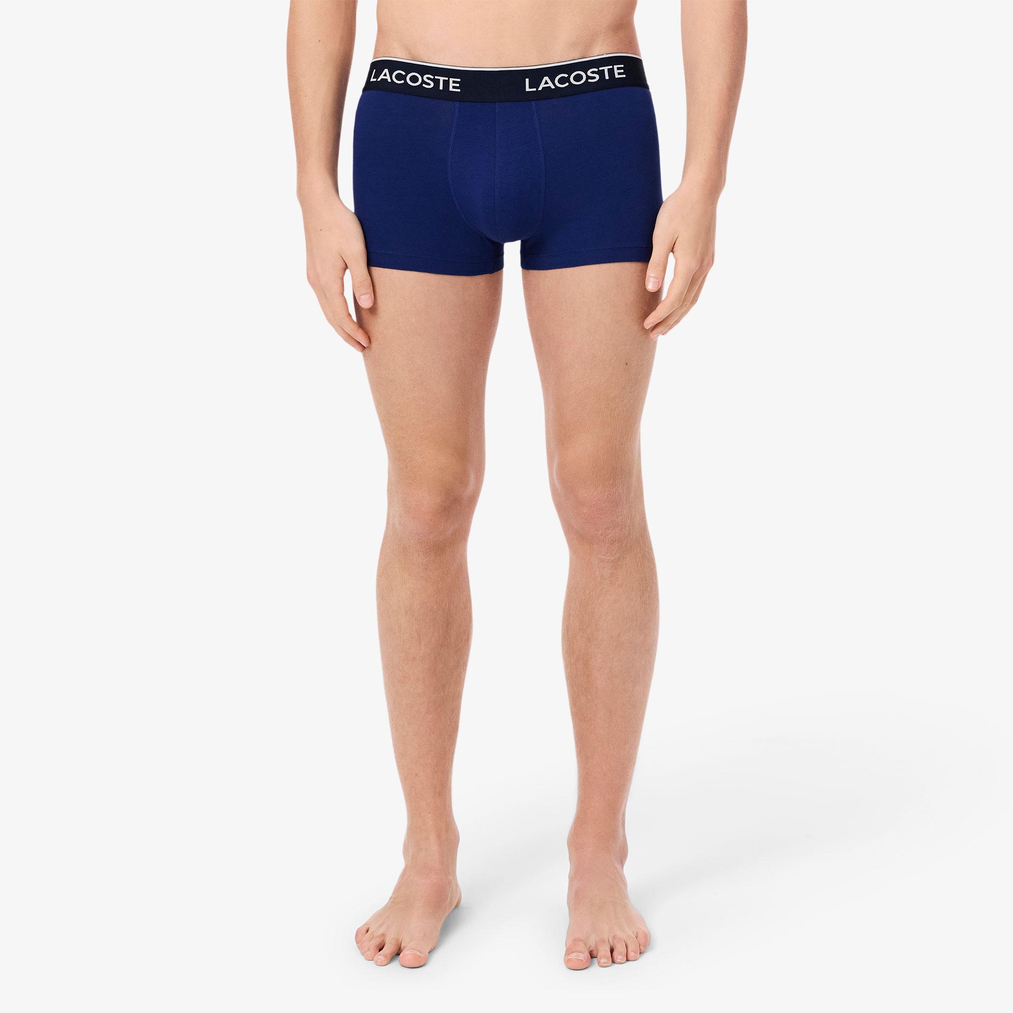 Lacoste Erkek 3'lü Renkli Boxer