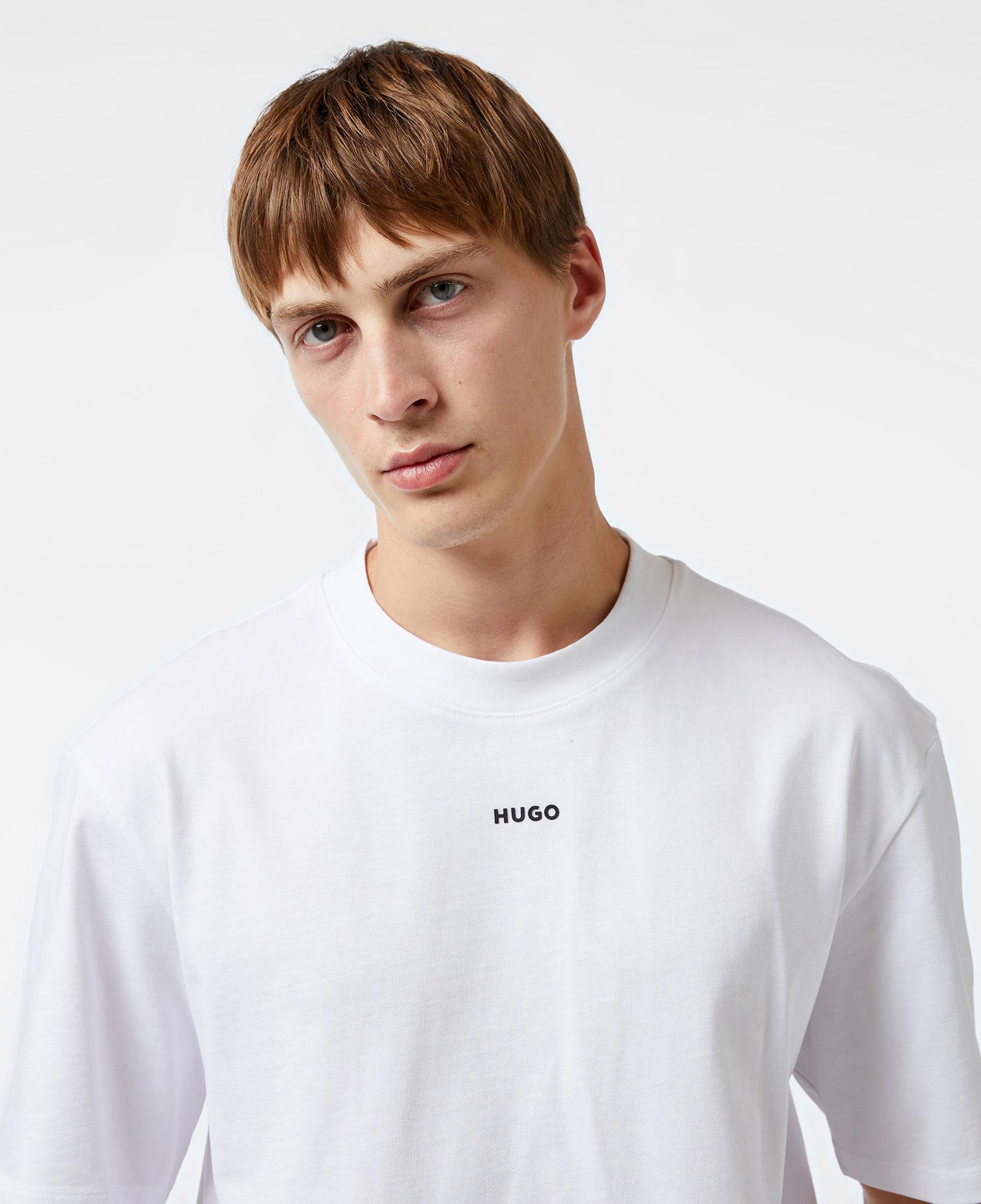 Hugo Dapolino Erkek Beyaz T-Shirt