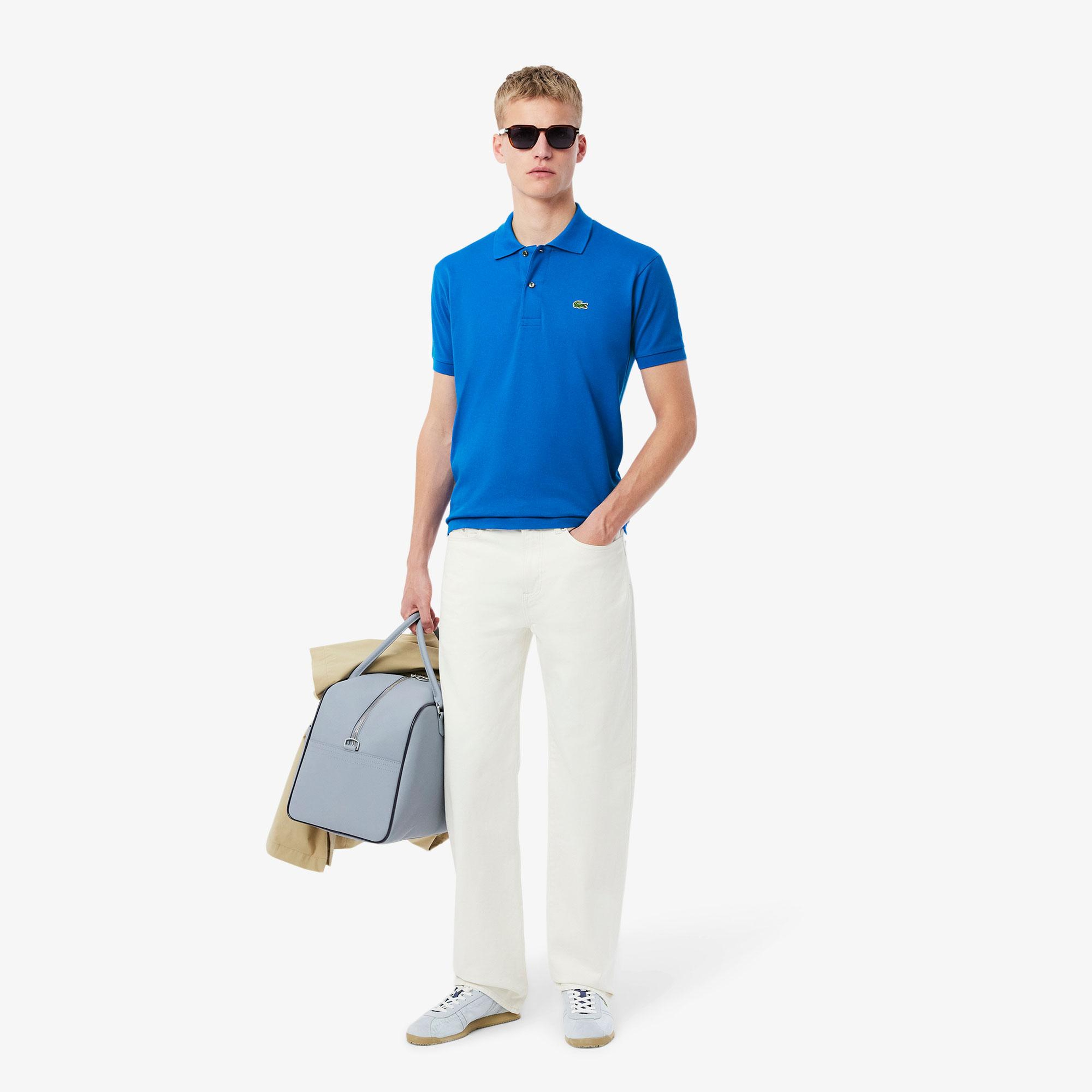 Lacoste L.12.12 Erkek Classic Fit Mavi Polo