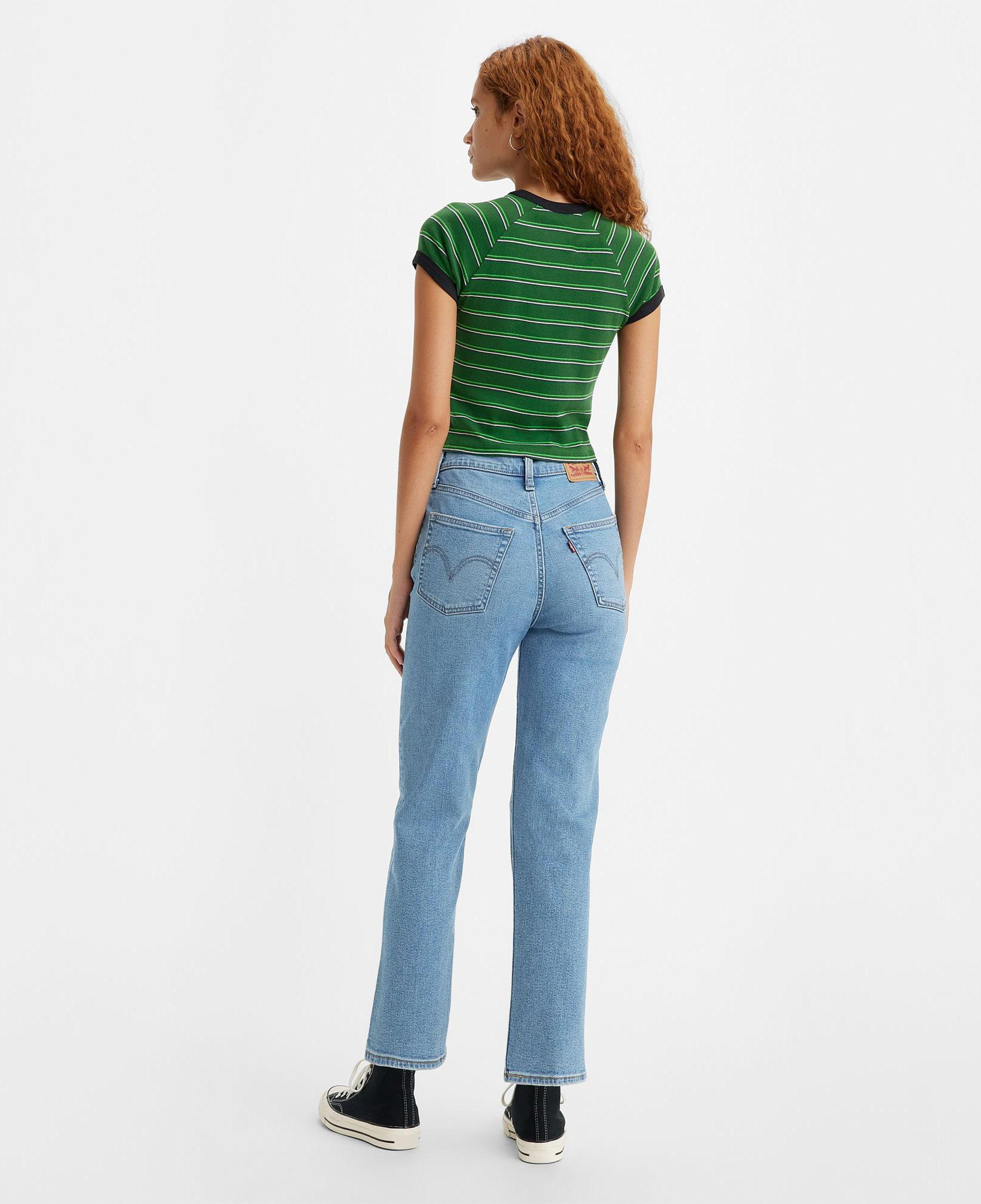 Levi's Ribcage Straight Center Lane Kadın Mavi Jean
