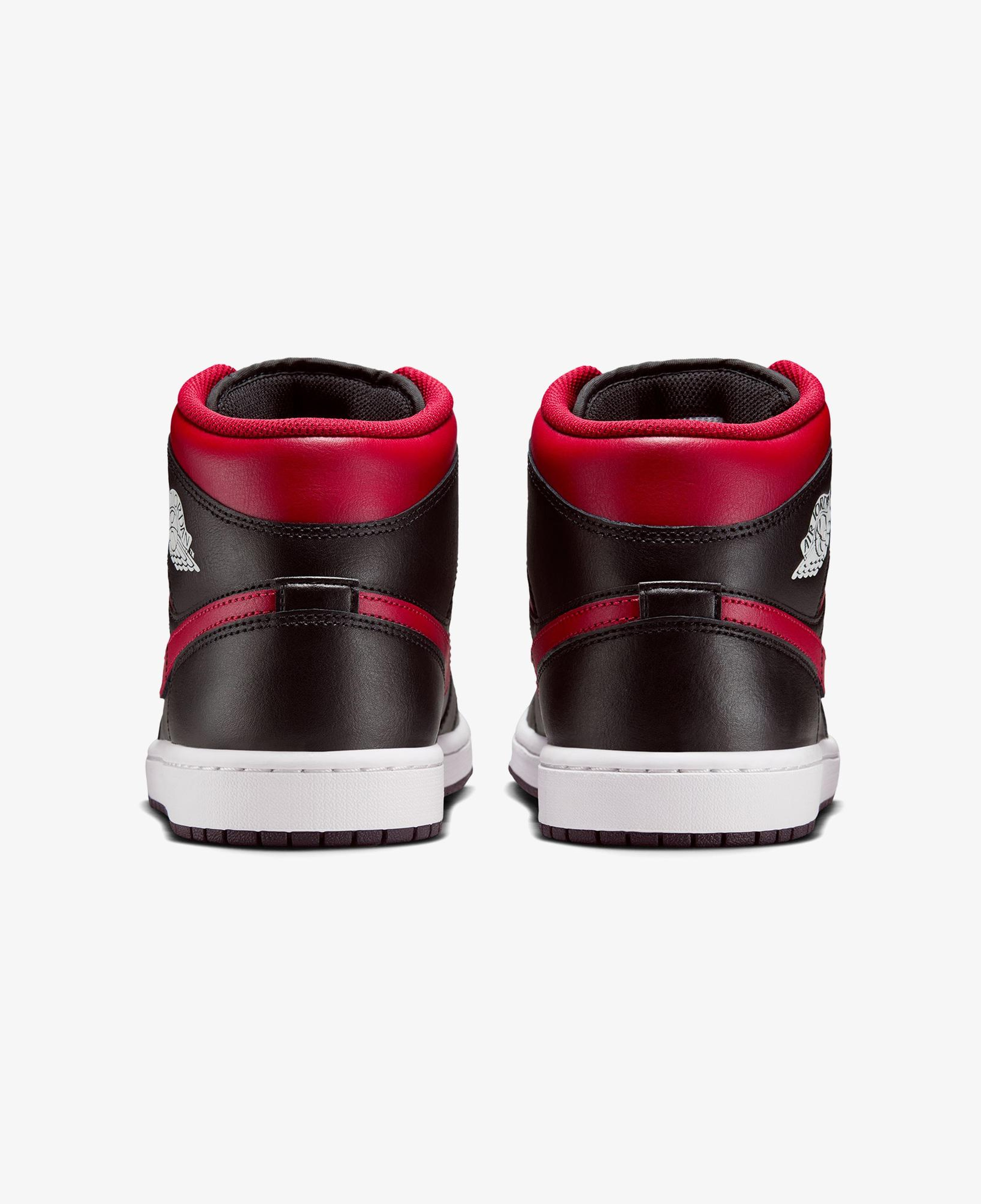 Jordan Air 1 Mid Erkek Siyah Spor Ayakkabı