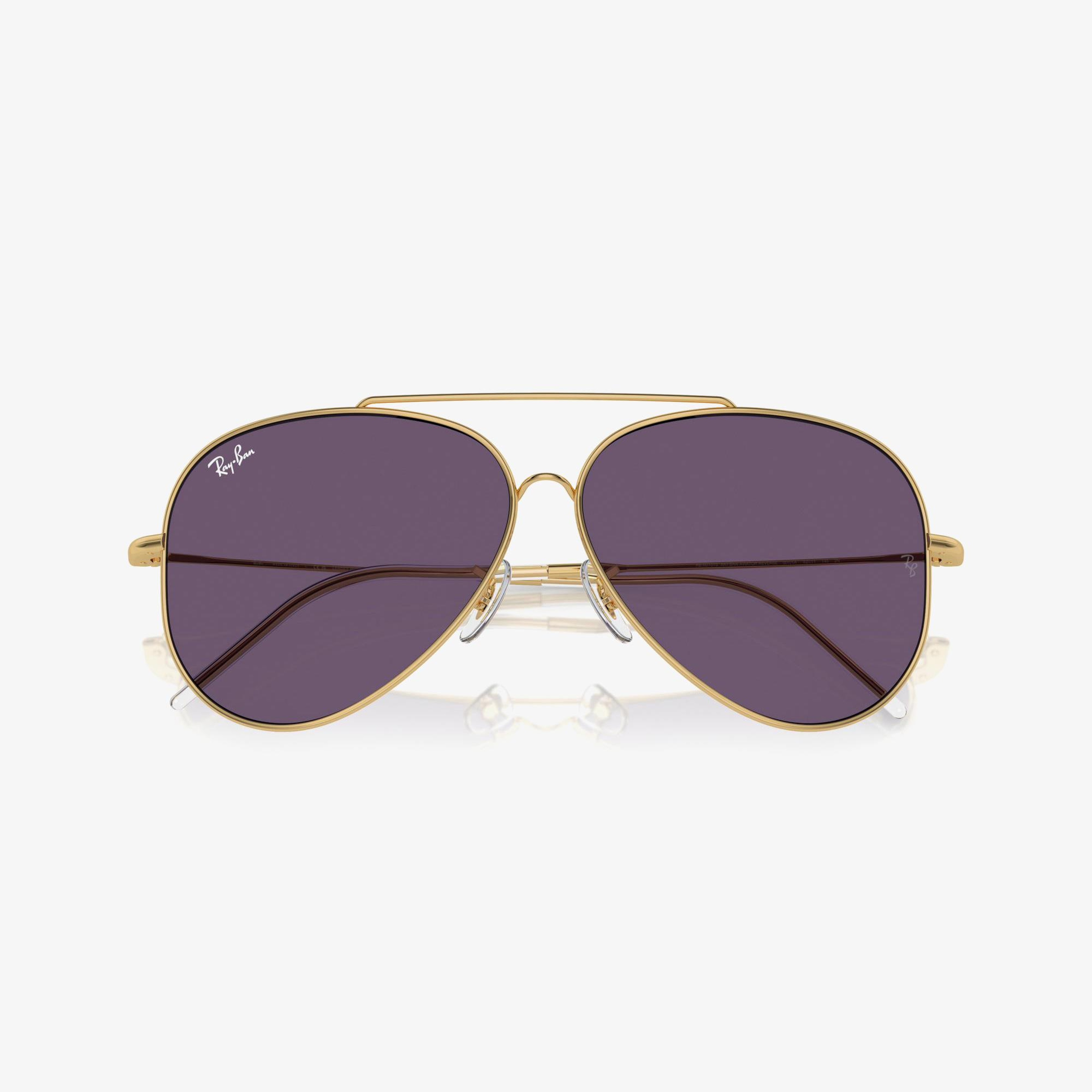 RAY-BAN Aviator Reverse Unisex Altın Rengi Güneş Gözlüğü