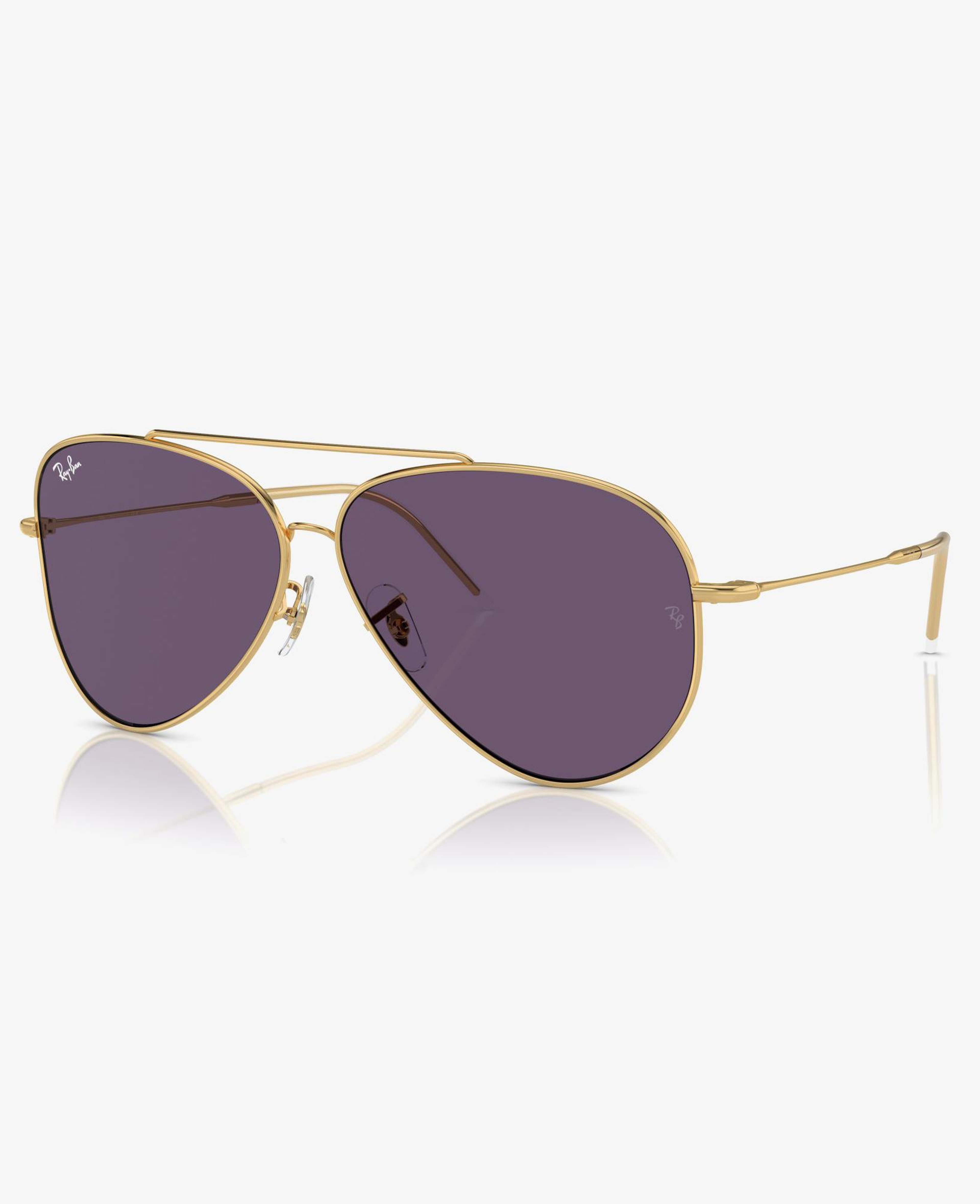 RAY-BAN Aviator Reverse Unisex Altın Rengi Güneş Gözlüğü