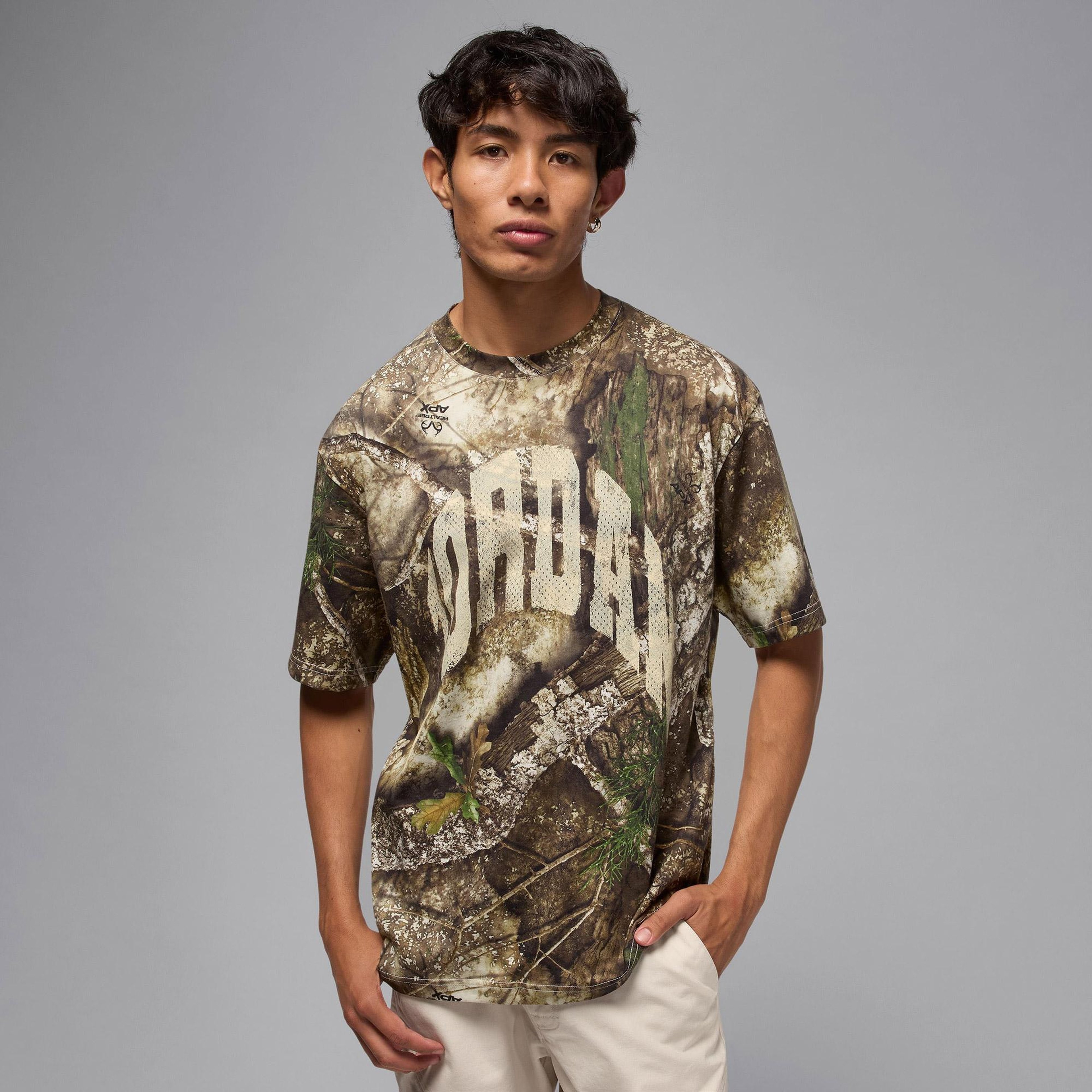 Jordan Brooklyn Crew Erkek Renkli T-Shirt