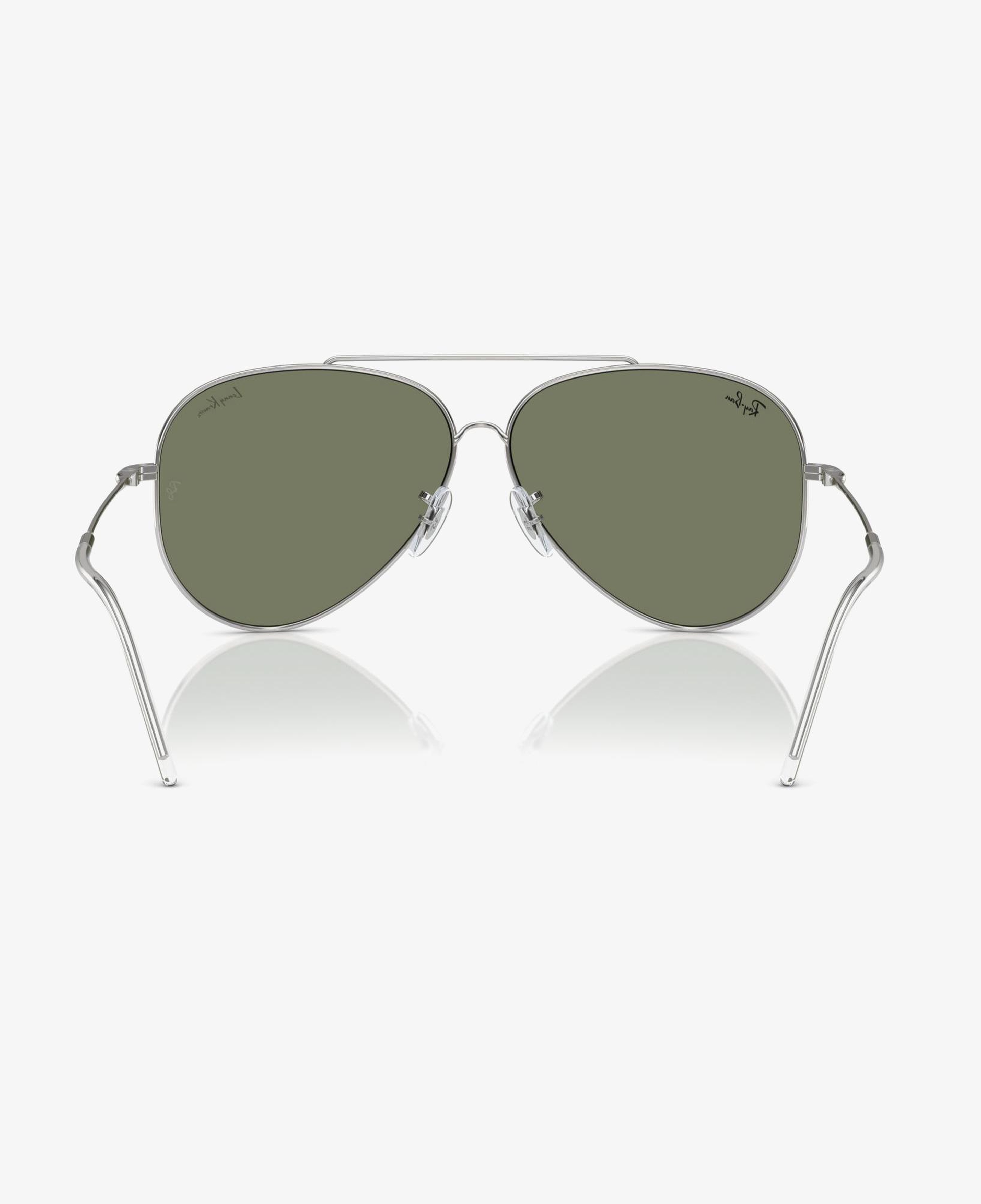 RAY-BAN Lenny Kravitz X Aviator Reverse Unisex Gümüş Güneş Gözlüğü