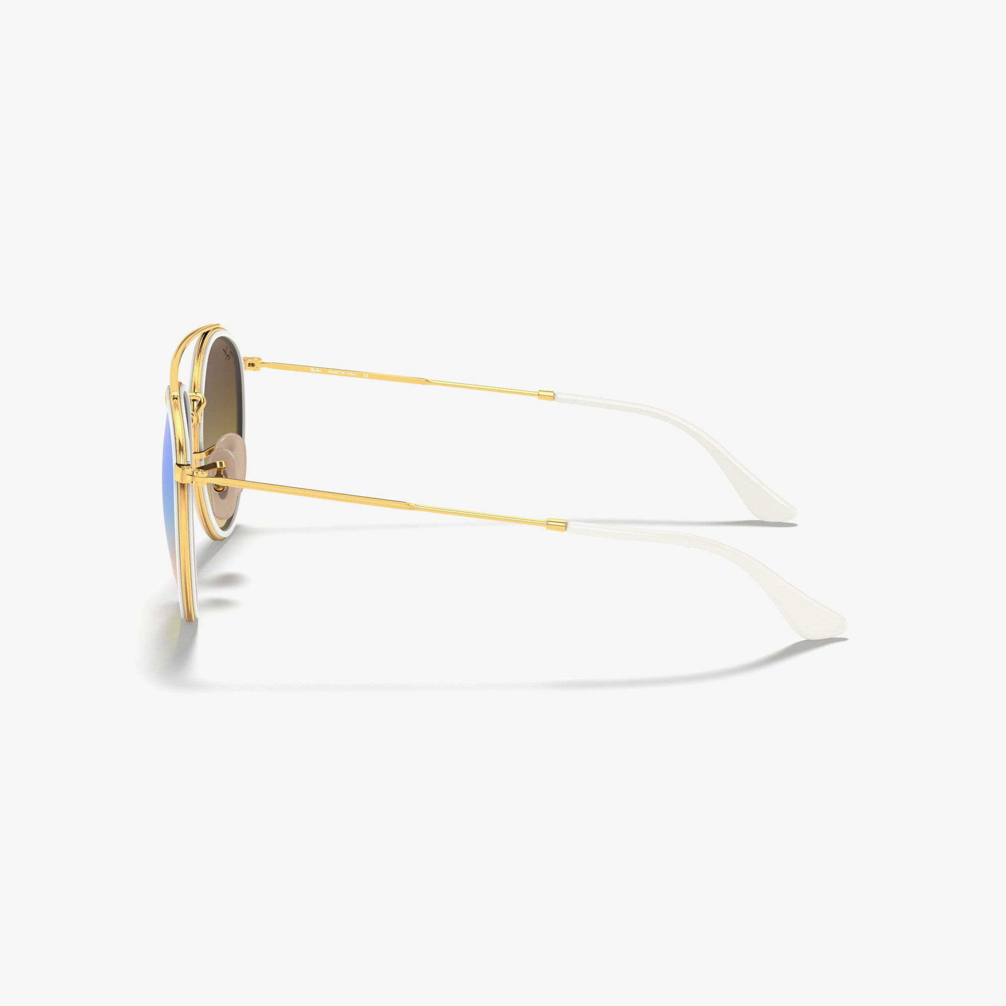 RAY-BAN 0RB3647N Unisex Gold Güneş Gözlüğü