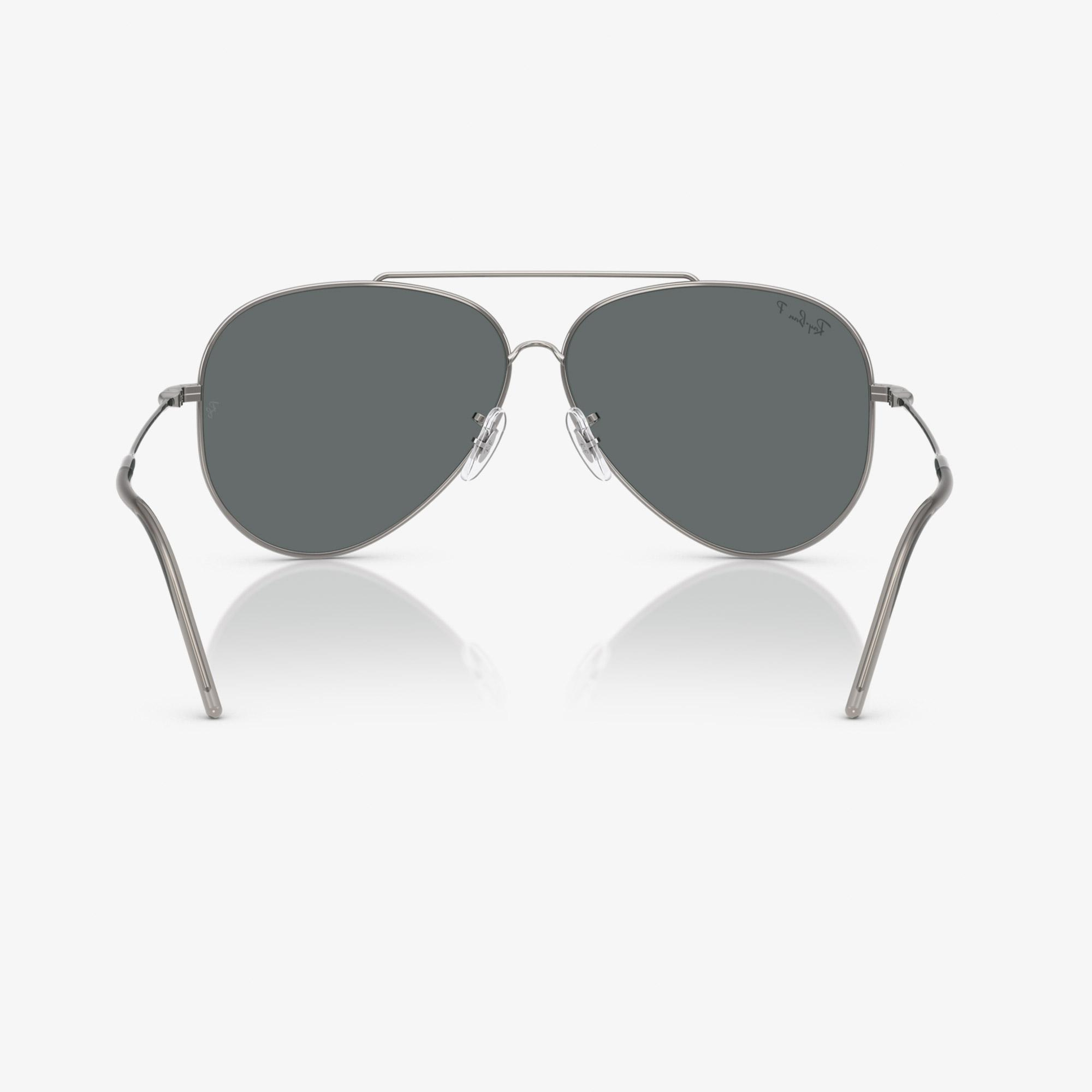 Ray-Ban Aviator Reverse RBR0101S Unisex Gri Güneş Gözlüğü