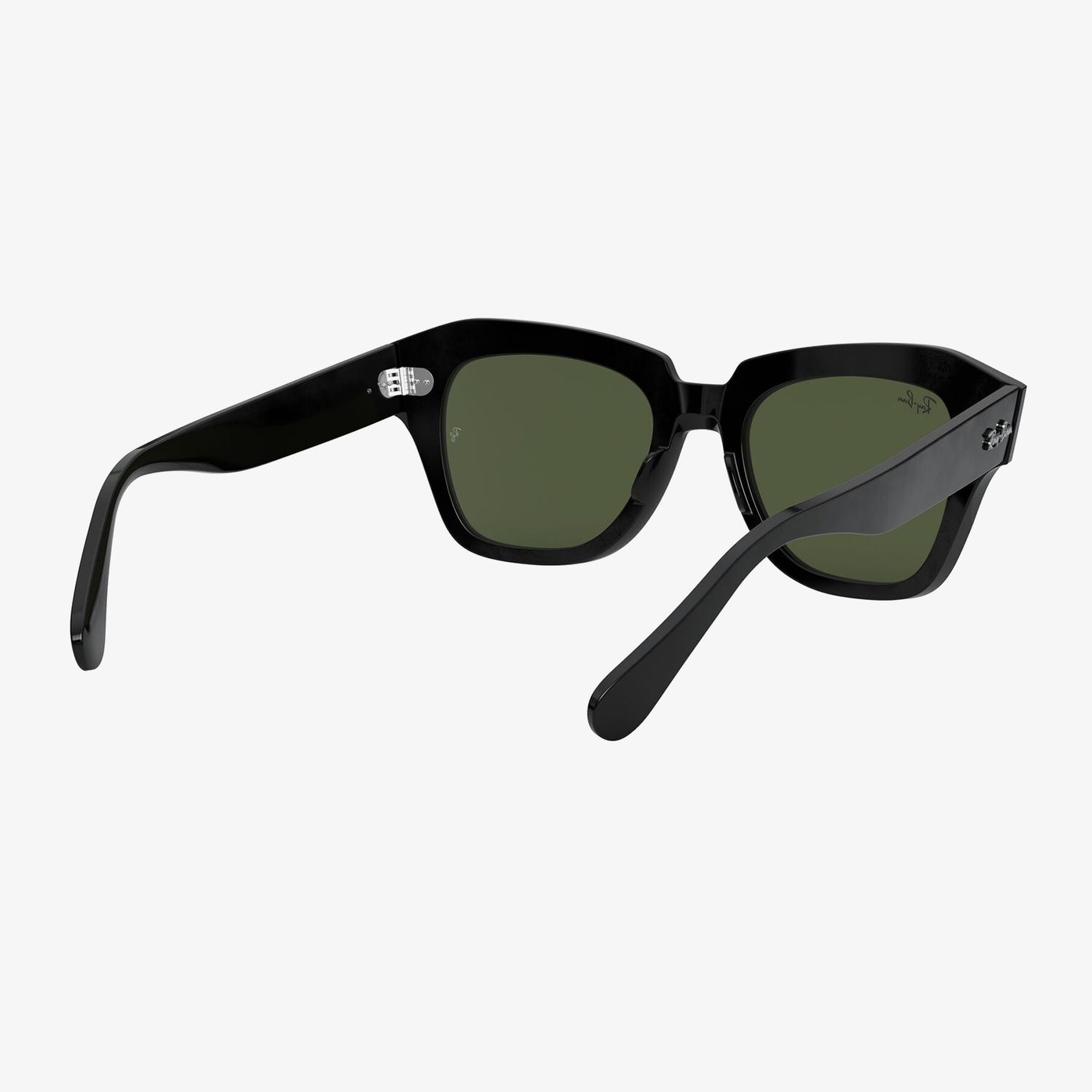 RAY-BAN 0RB2186 State Street Unisex Siyah Kare Güneş Gözlüğü