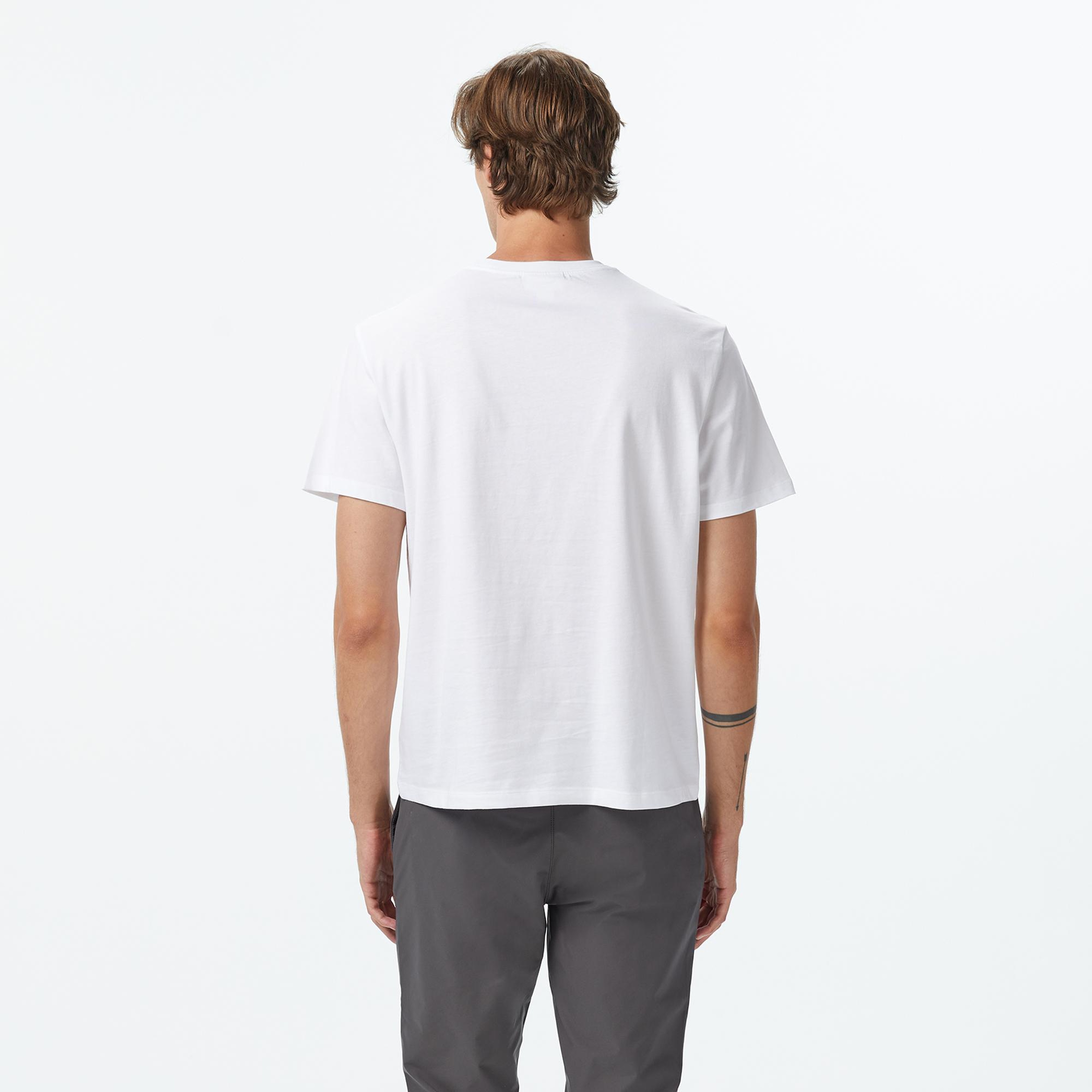 Calvin Klein Hero Monologo Erkek Beyaz T-Shirt