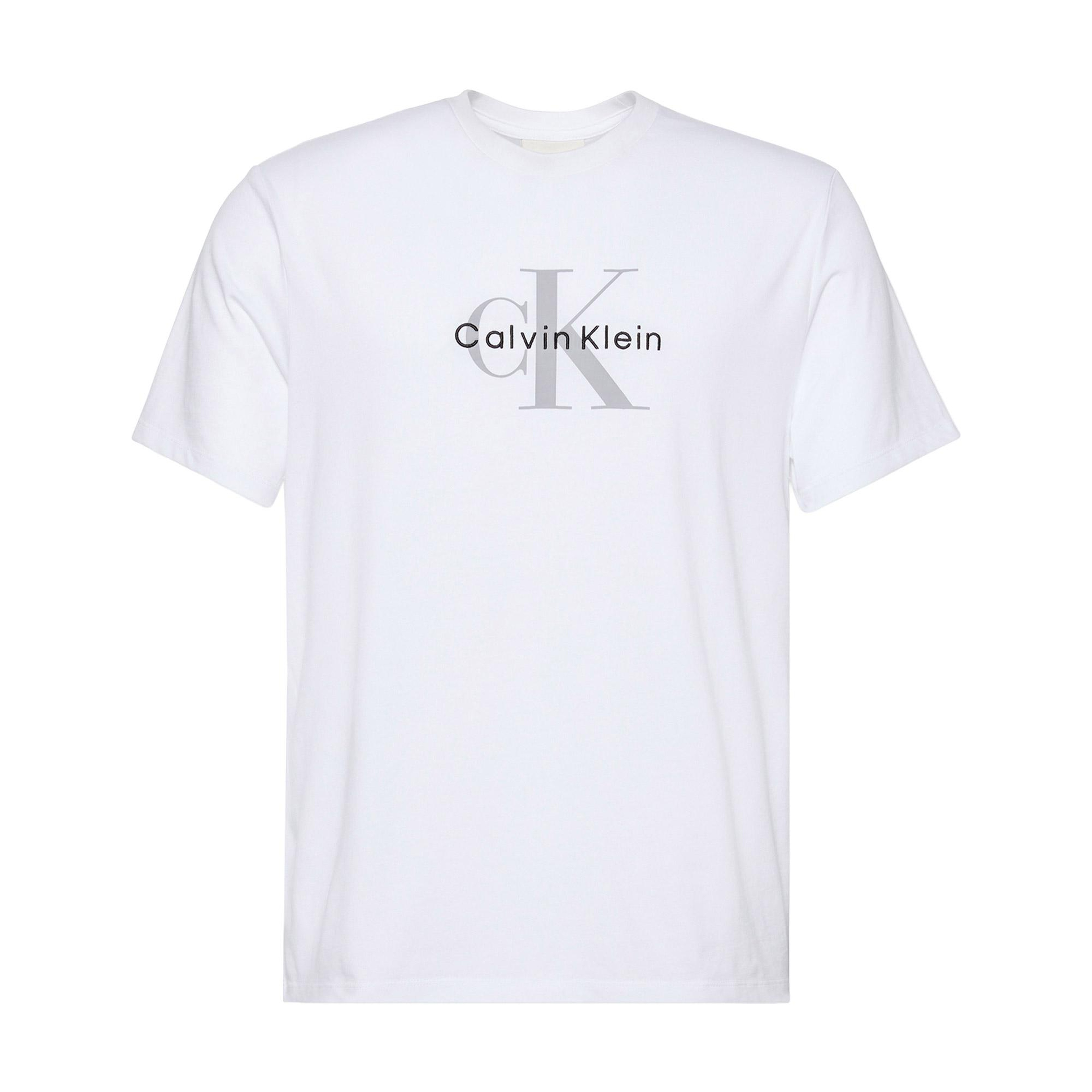 Calvin Klein Hero Monologo Erkek Beyaz T-Shirt