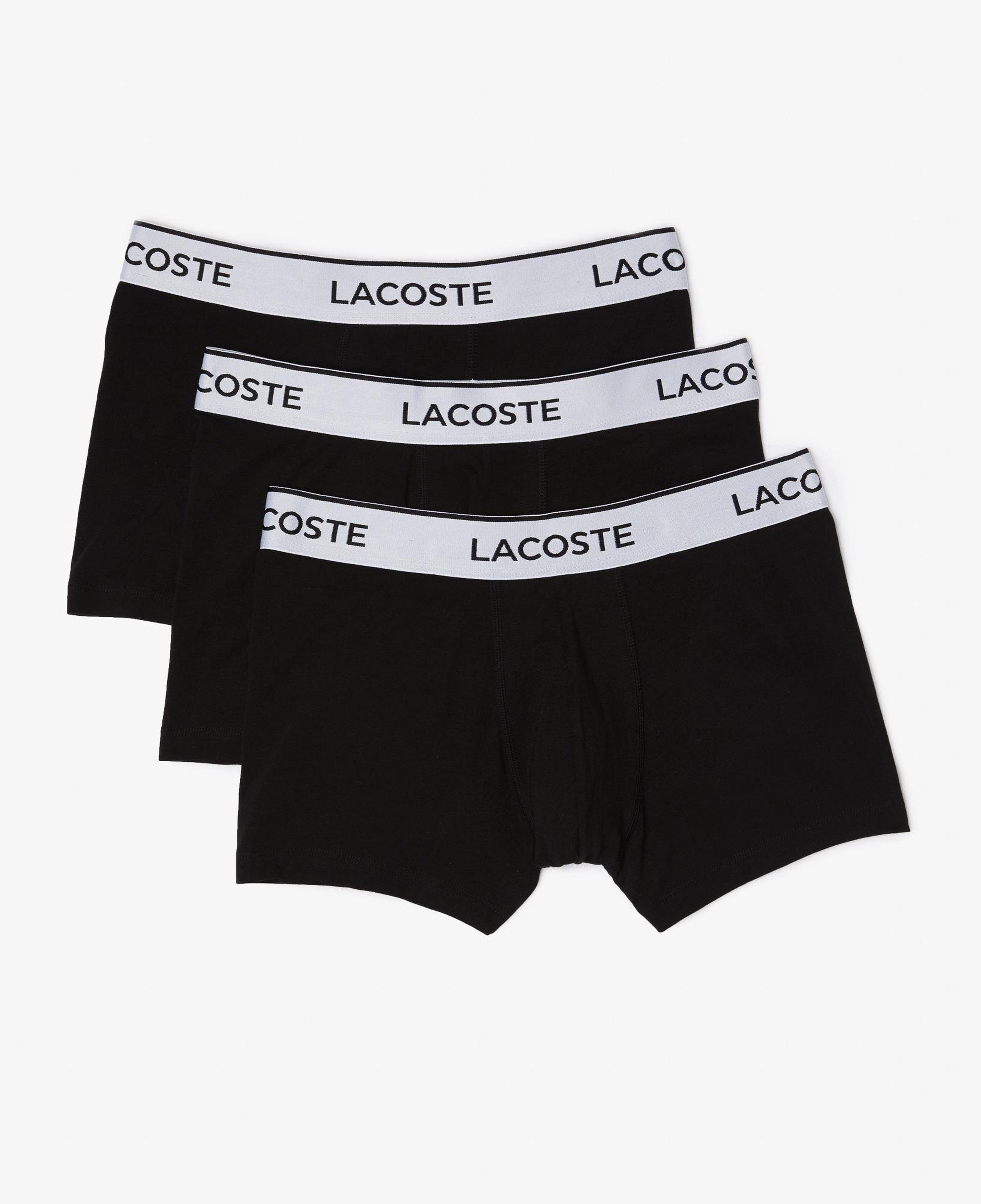 Lacoste Erkek 3'lü Siyah Boxer