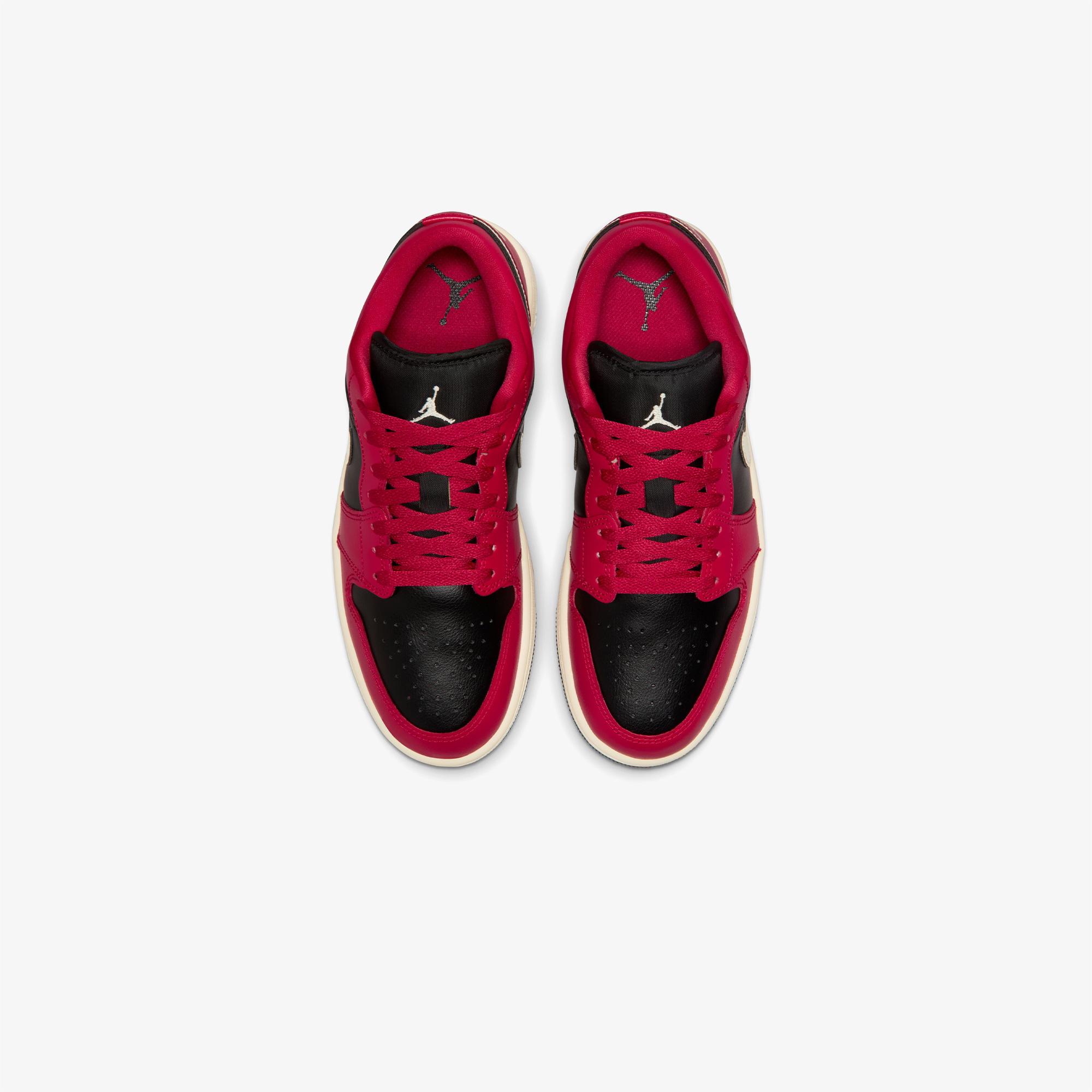 Jordan Air 1 Low Kadın Kırmızı Spor Ayakkabı